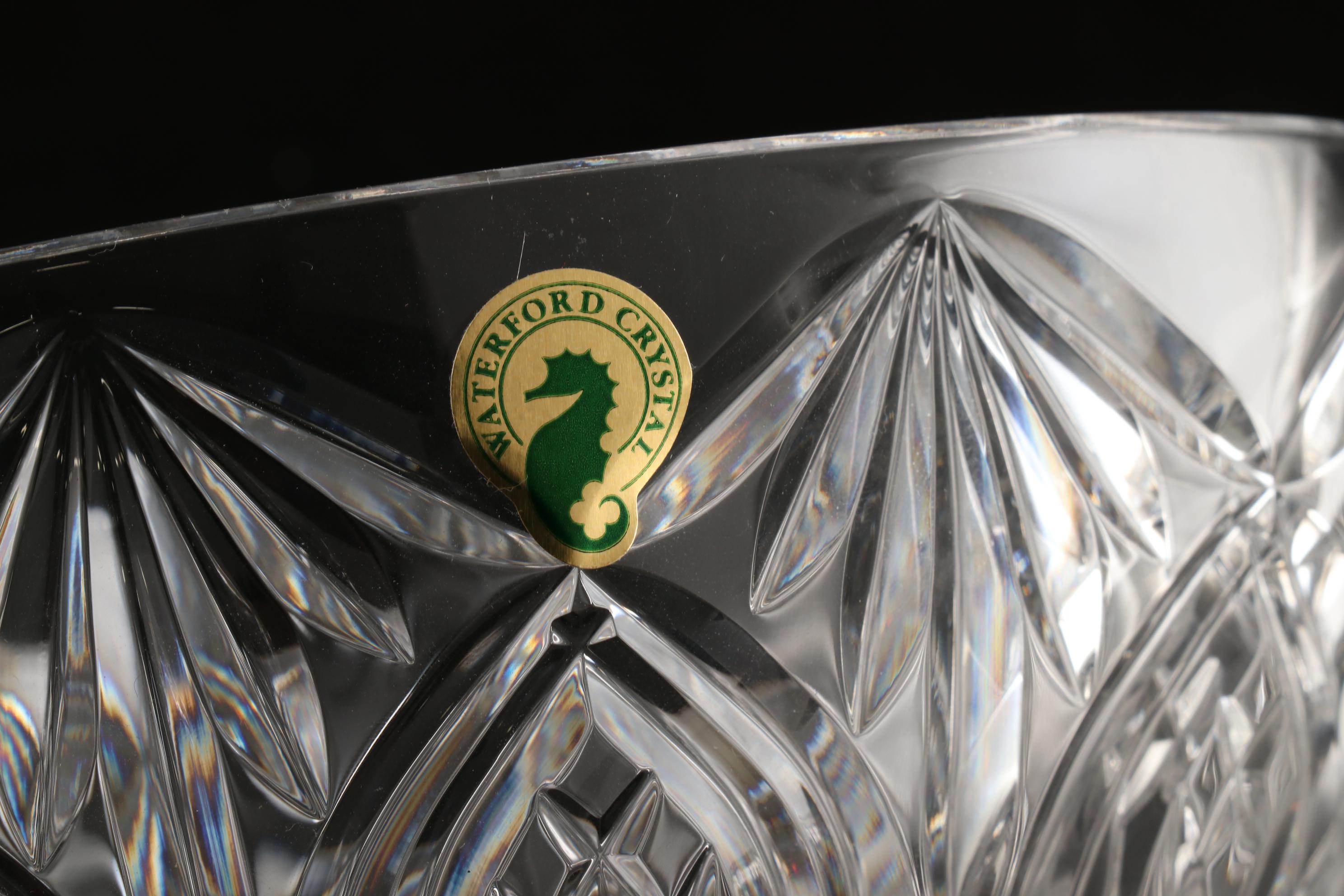 "Marquis by Waterford" and Waterford's "Granville" Crystal Bowls