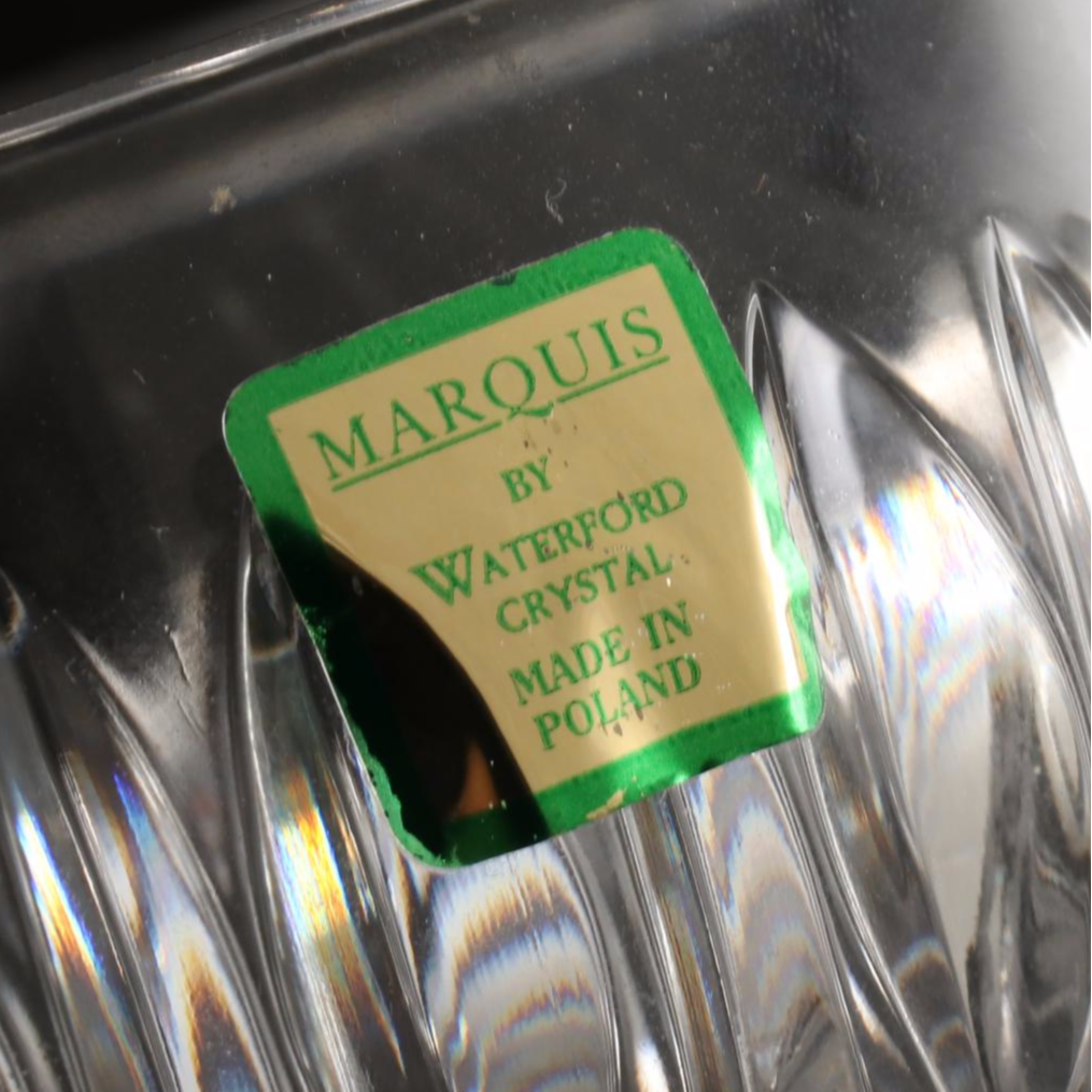 "Marquis by Waterford" and Waterford's "Granville" Crystal Bowls
