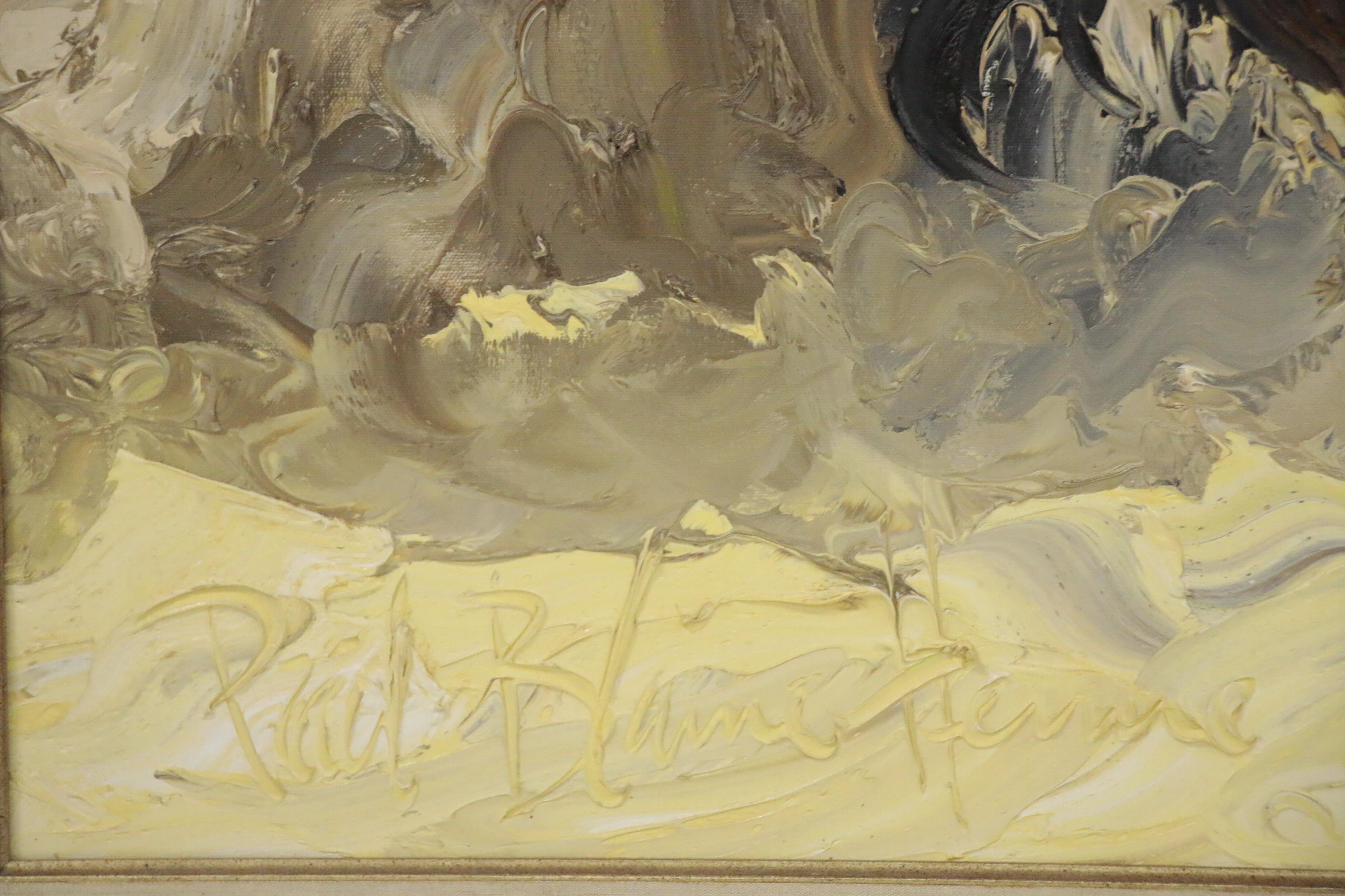 Paul Blaine Henrie Oil Painting "Aaii Chi Hua Hua" and Illustrated Book