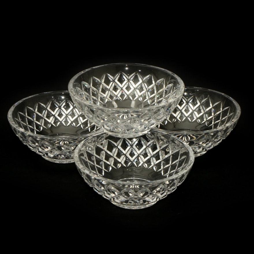 Waterford Crystal "Alana" Bowls, Late 20th Century