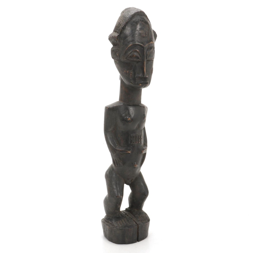 West African Handcrafted Wooden Figure