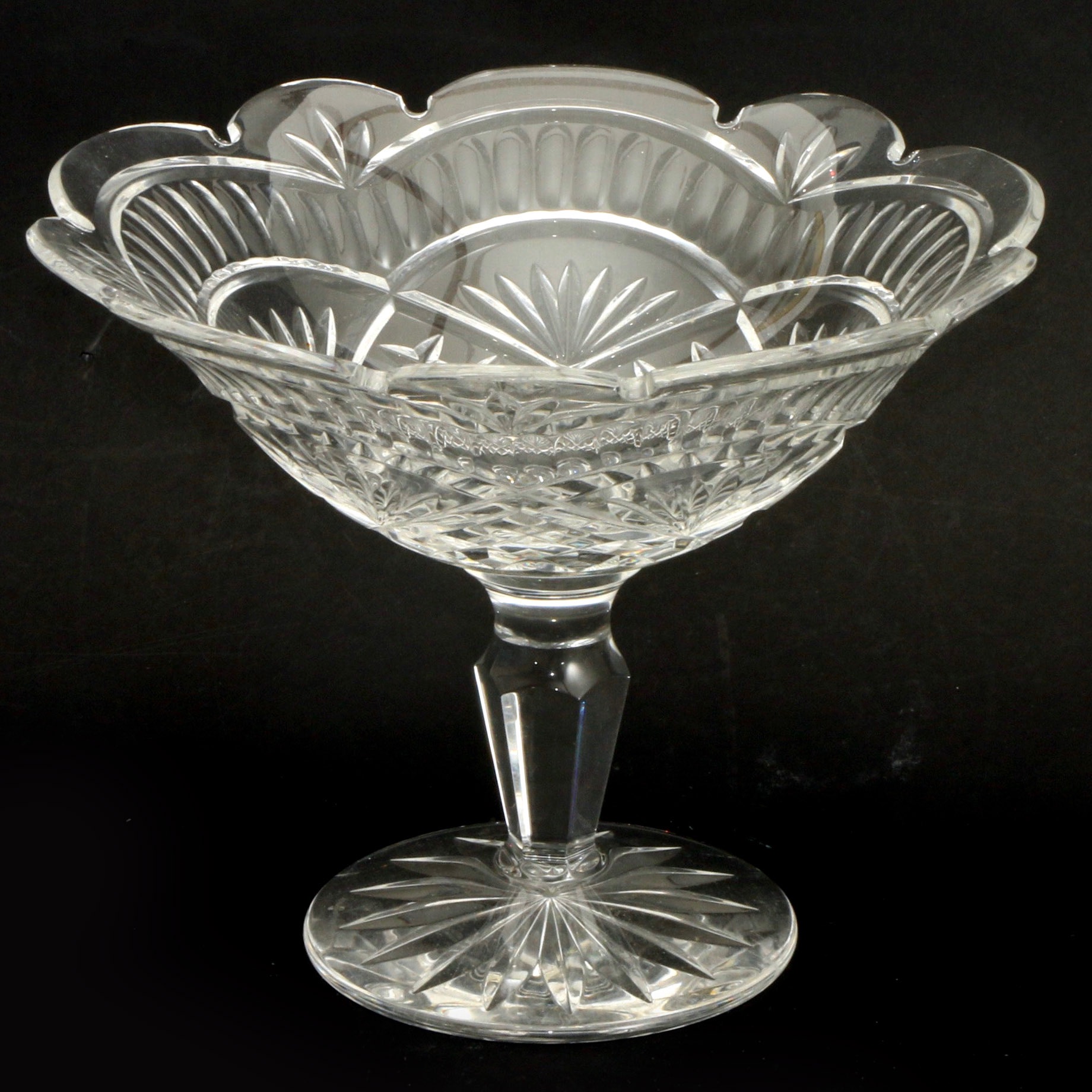Large Waterford Crystal Artisan Collection Compote