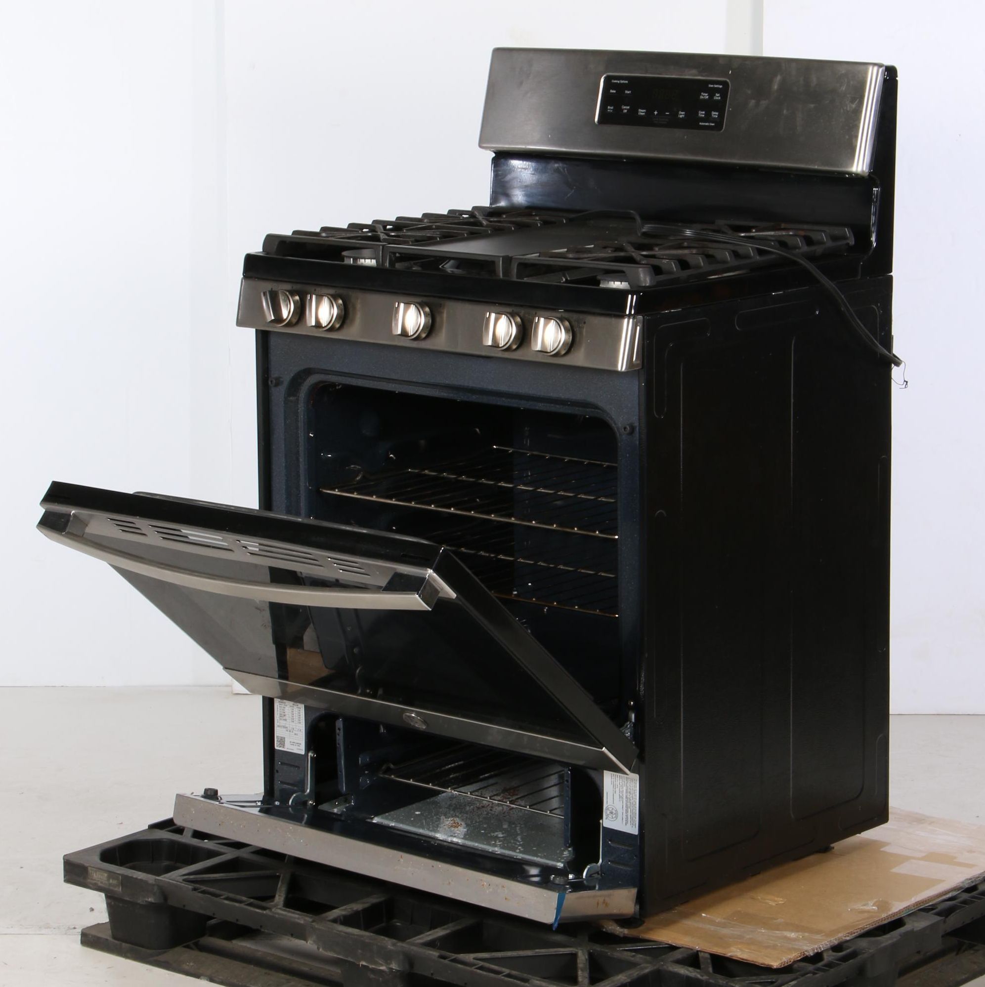 GE Stainless Steel 5.0 Cu. Ft. Freestanding Gas Range