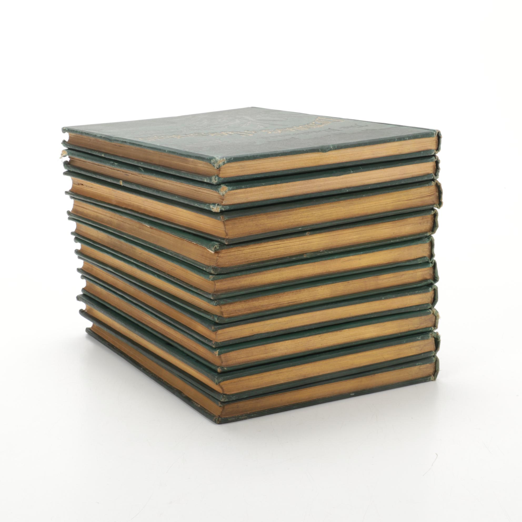 "Illustrated Dictionary of Gardening" Eight-Volume Set with Supplements, 1900