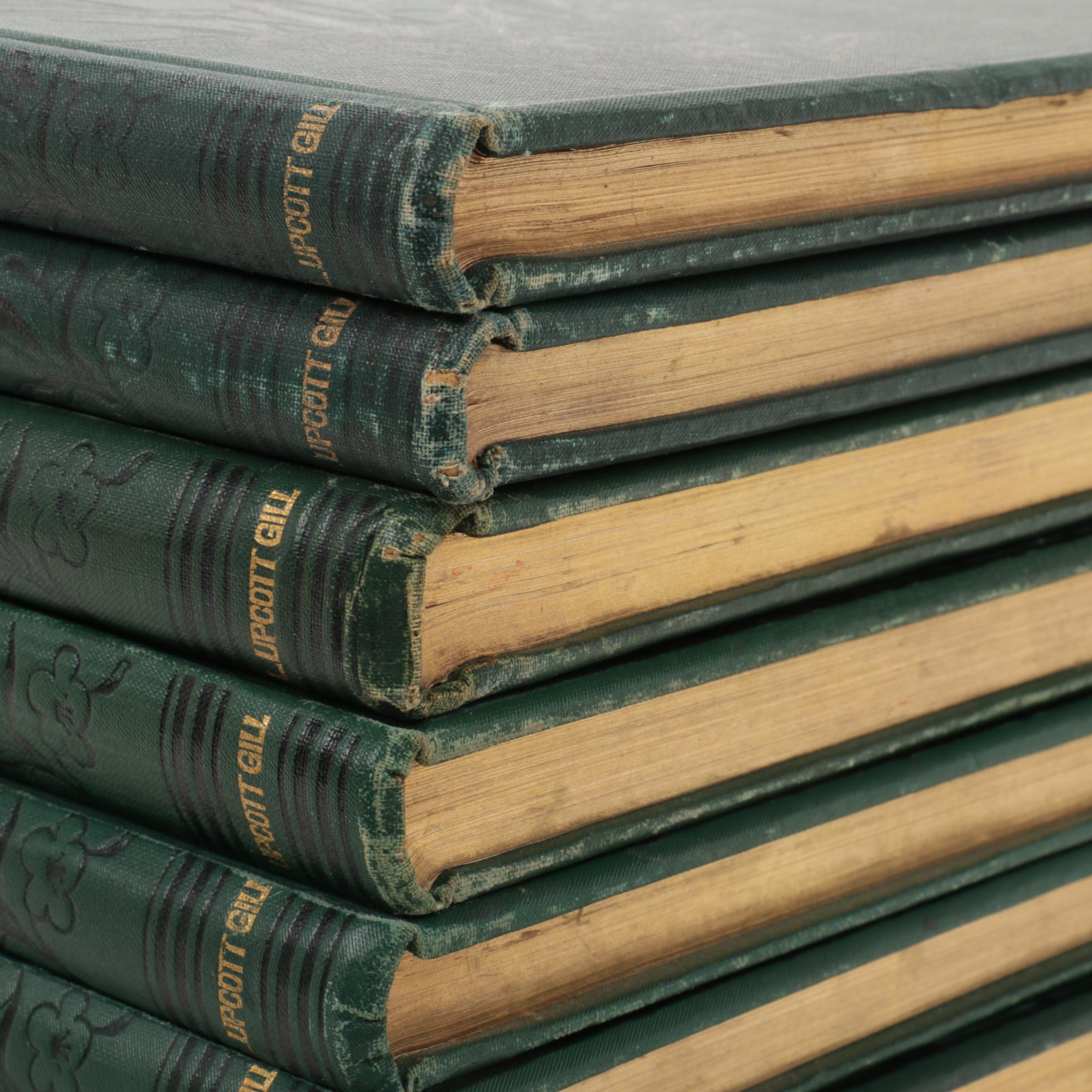 "Illustrated Dictionary of Gardening" Eight-Volume Set with Supplements, 1900