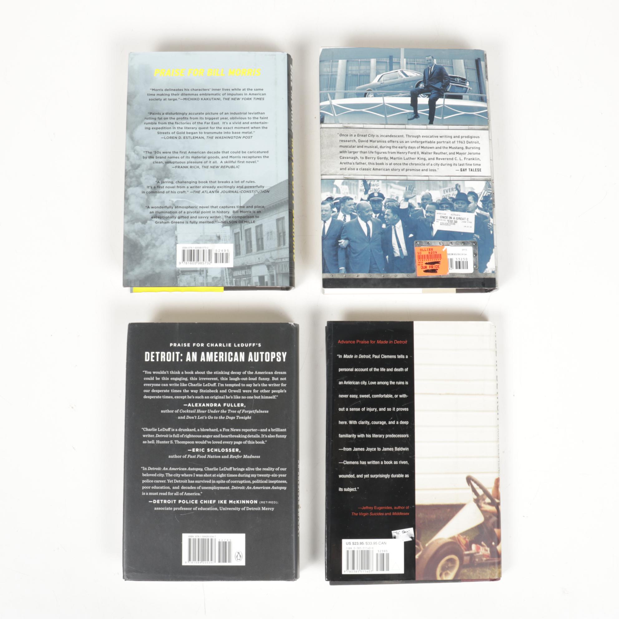 "Once in a Great City," "Motor City Burning," and more Books about Detroit