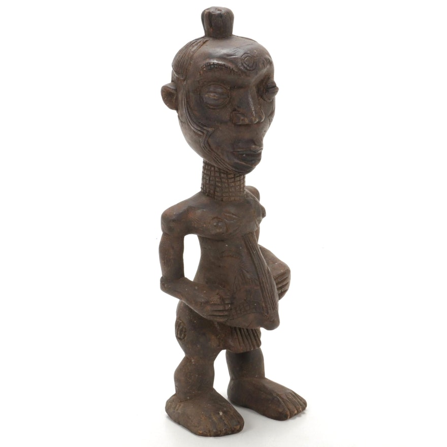 Lulua Handcrafted Wooden Figure, Democratic Republic of the Congo