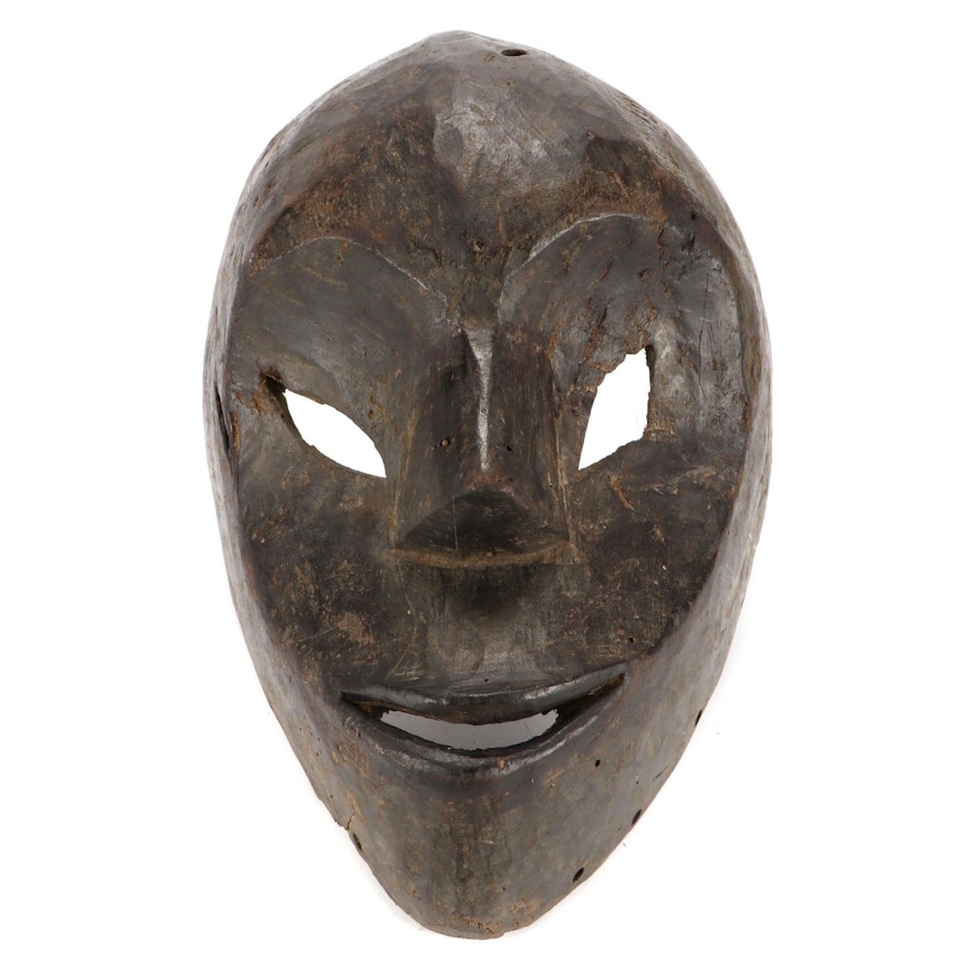 Central African Style Wooden Mask