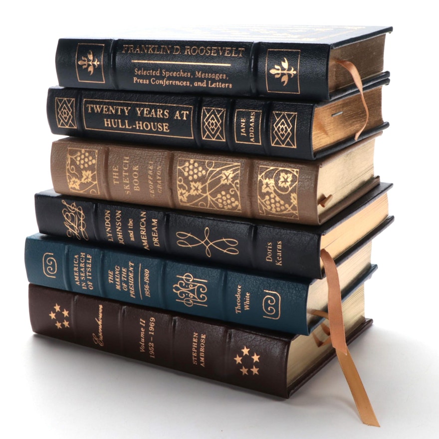 Easton Press Editions of Presidential Writings and Biographies