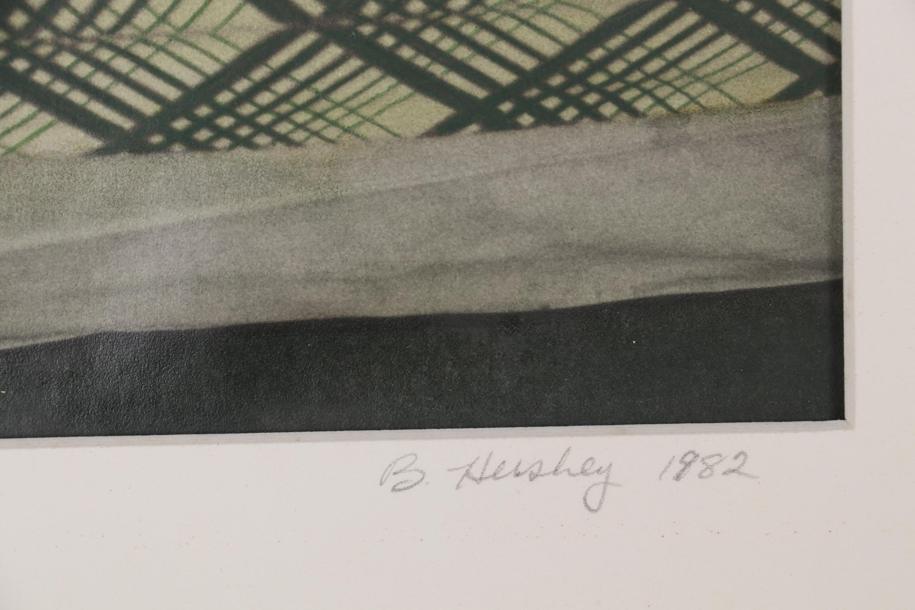 Barbara Hershey Figural Cliché Verre Photograph, 1982