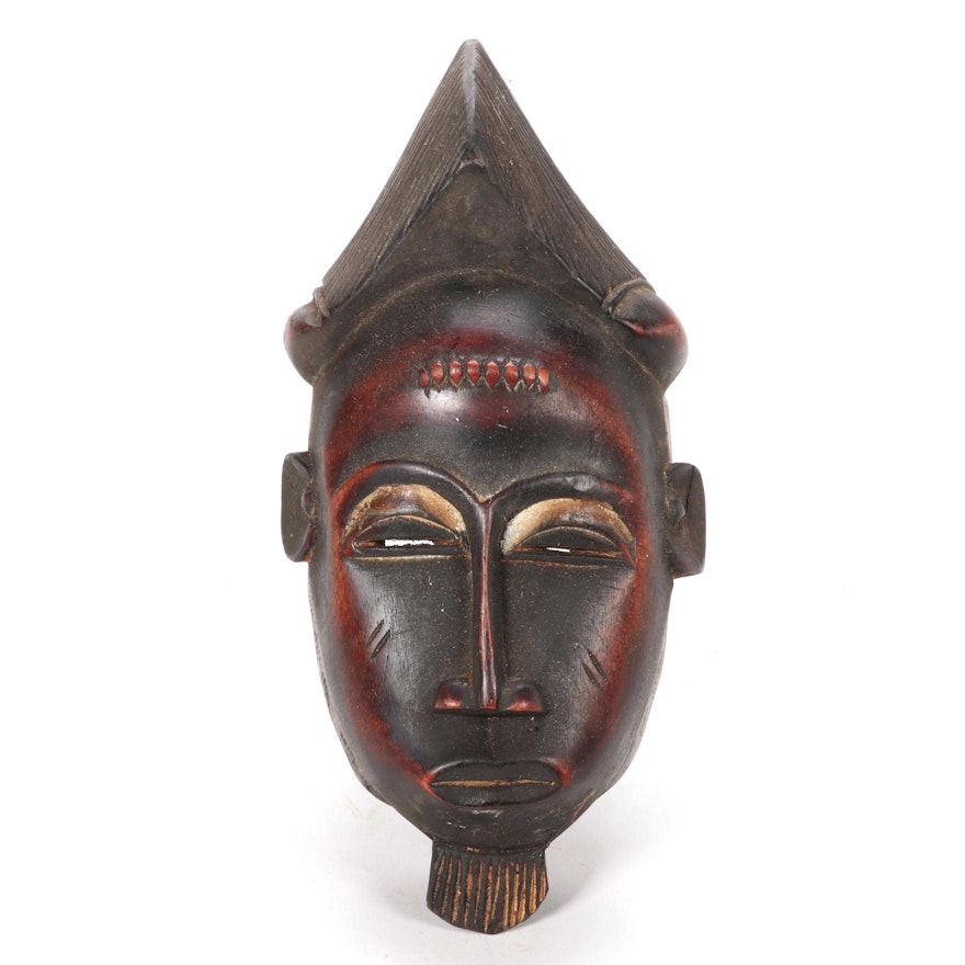 Baule-Yaure Style Wood Mask, Côte d’Ivoire