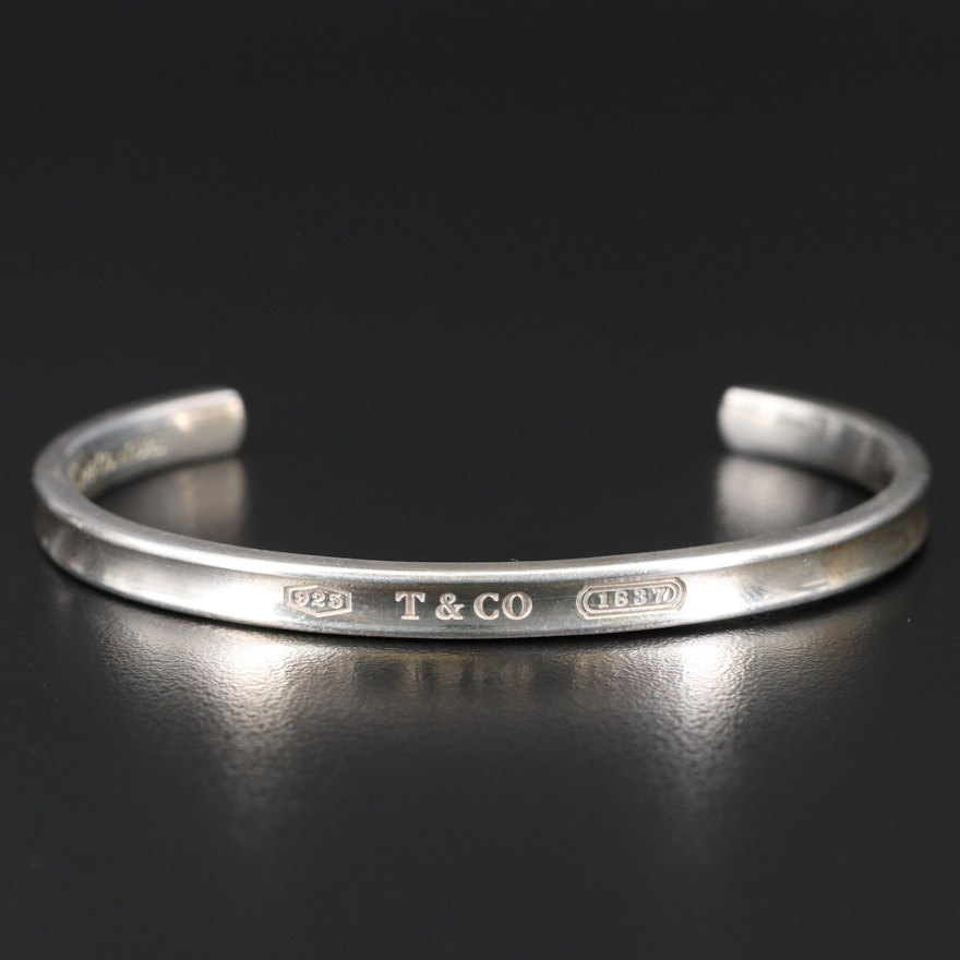 Tiffany & Co. "1837" Sterling Silver Cuff