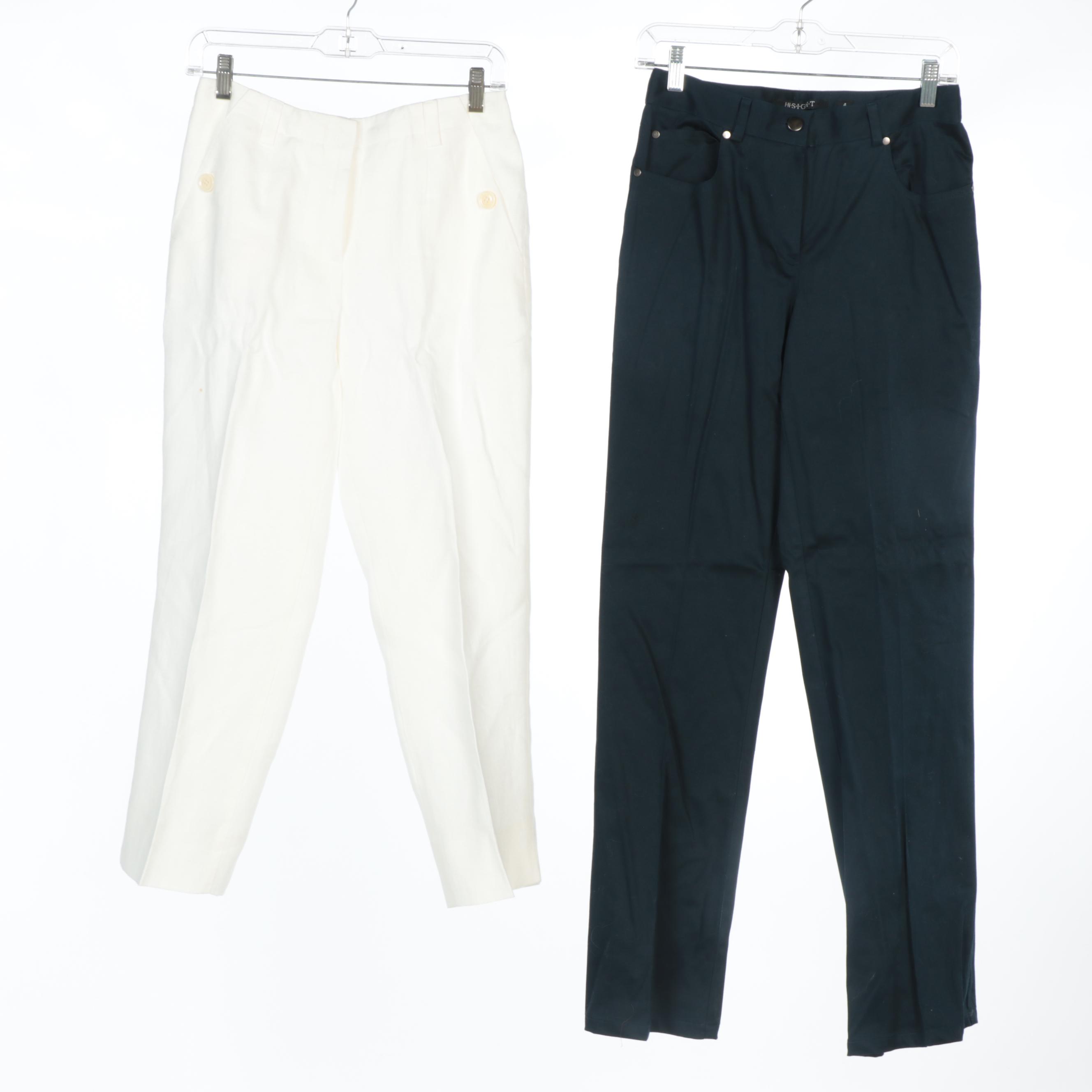 Lauren Ralph Lauren Linen and Silk Jackets, Off-White Linen Pants and More