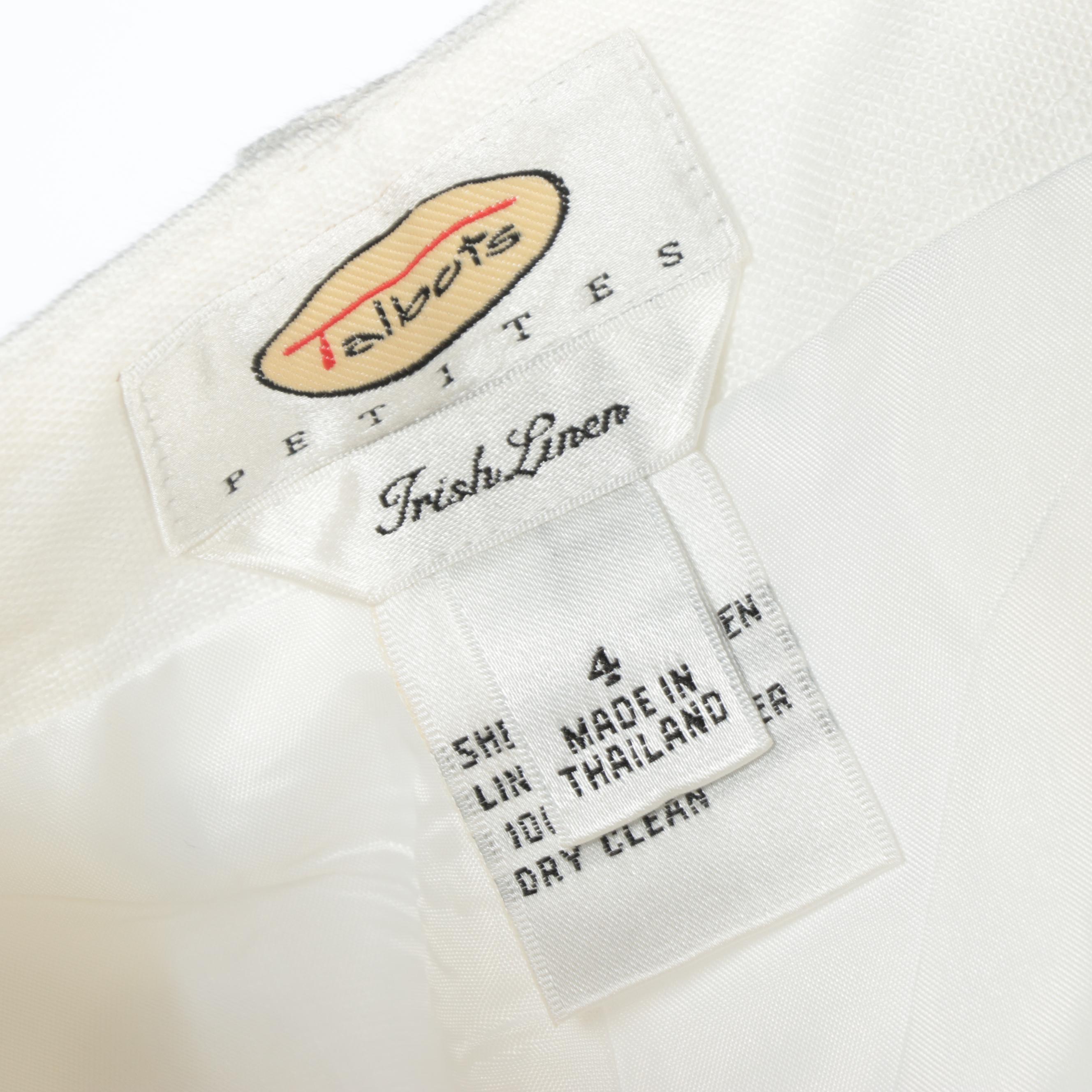 Lauren Ralph Lauren Linen and Silk Jackets, Off-White Linen Pants and More