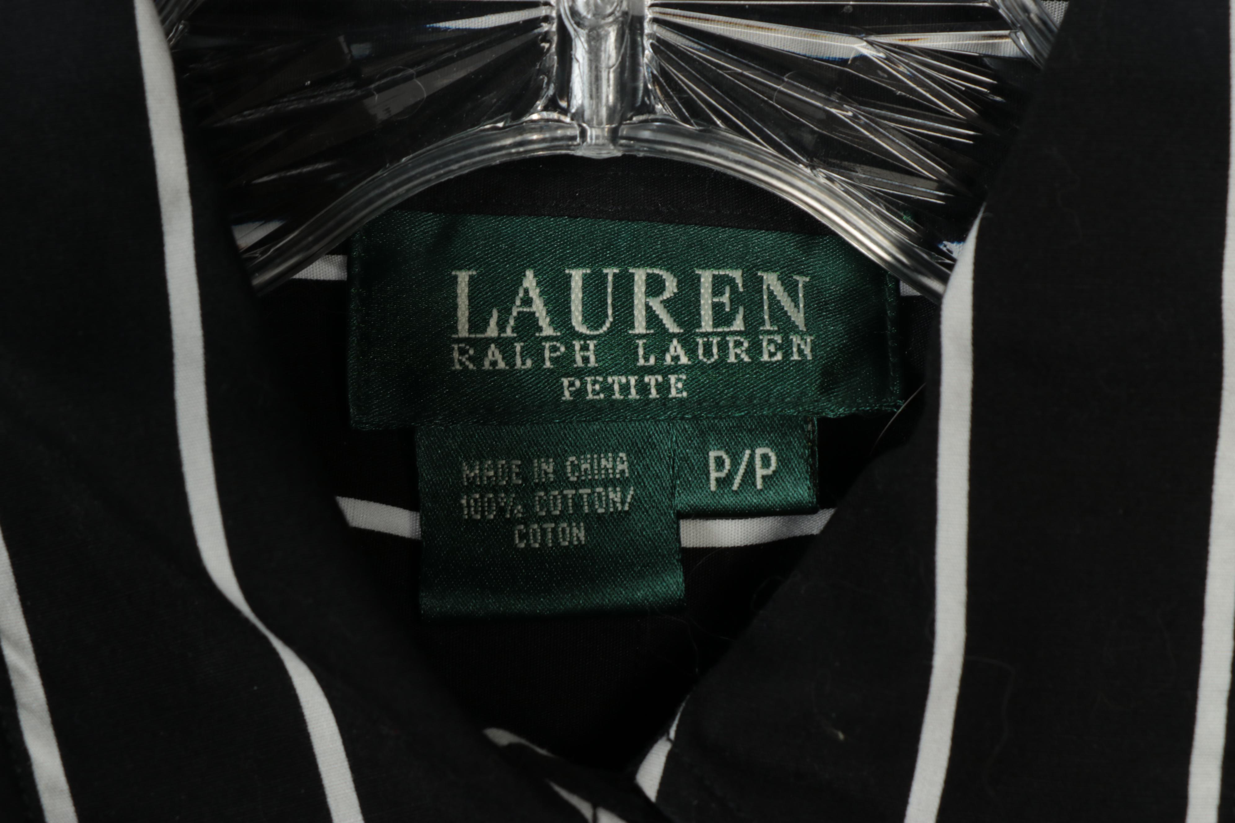 Ralph Lauren Cropped Jacket with Lauren Ralph Lauren Button-Down and Pants
