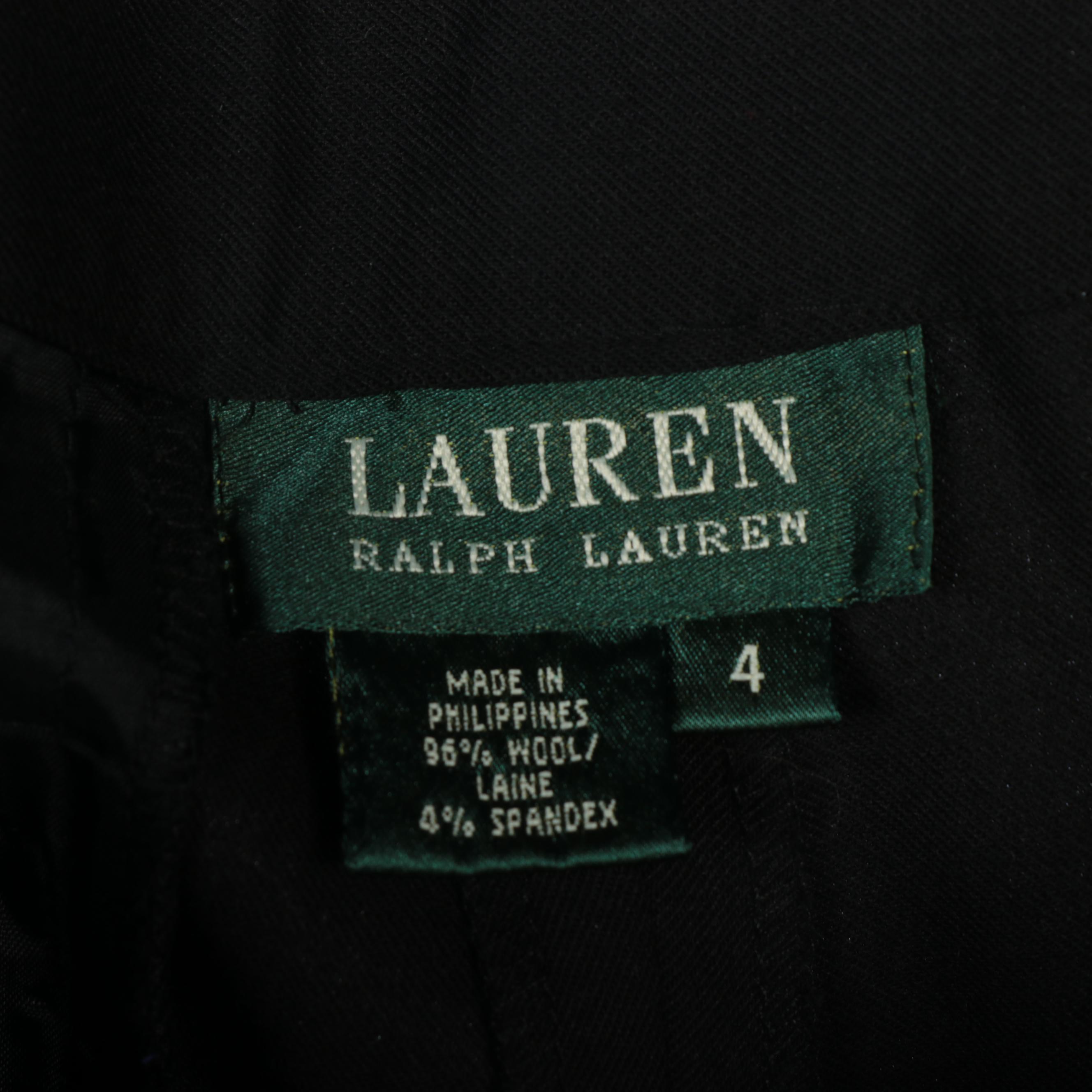 Ralph Lauren Cropped Jacket with Lauren Ralph Lauren Button-Down and Pants