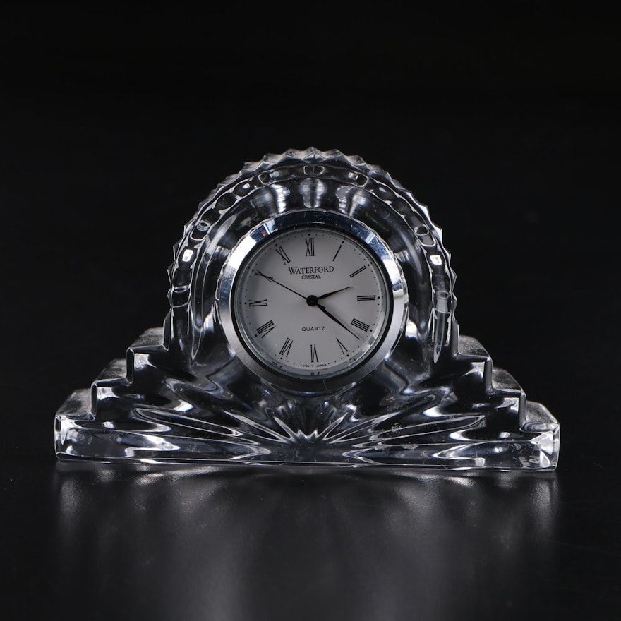 Waterford Crystal Giftware Small Desk Clock