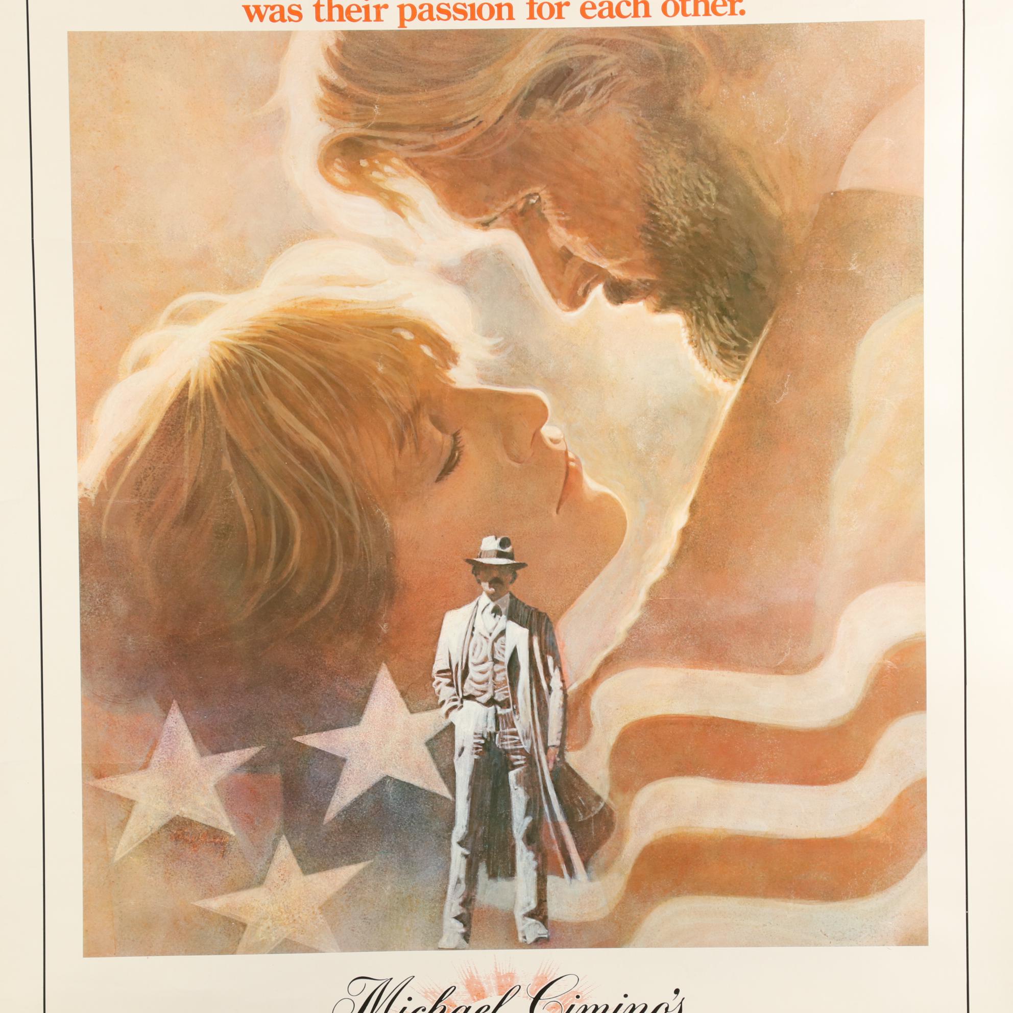 "Heaven's Gate" Halftone 30" x 40" Movie Poster, 1981