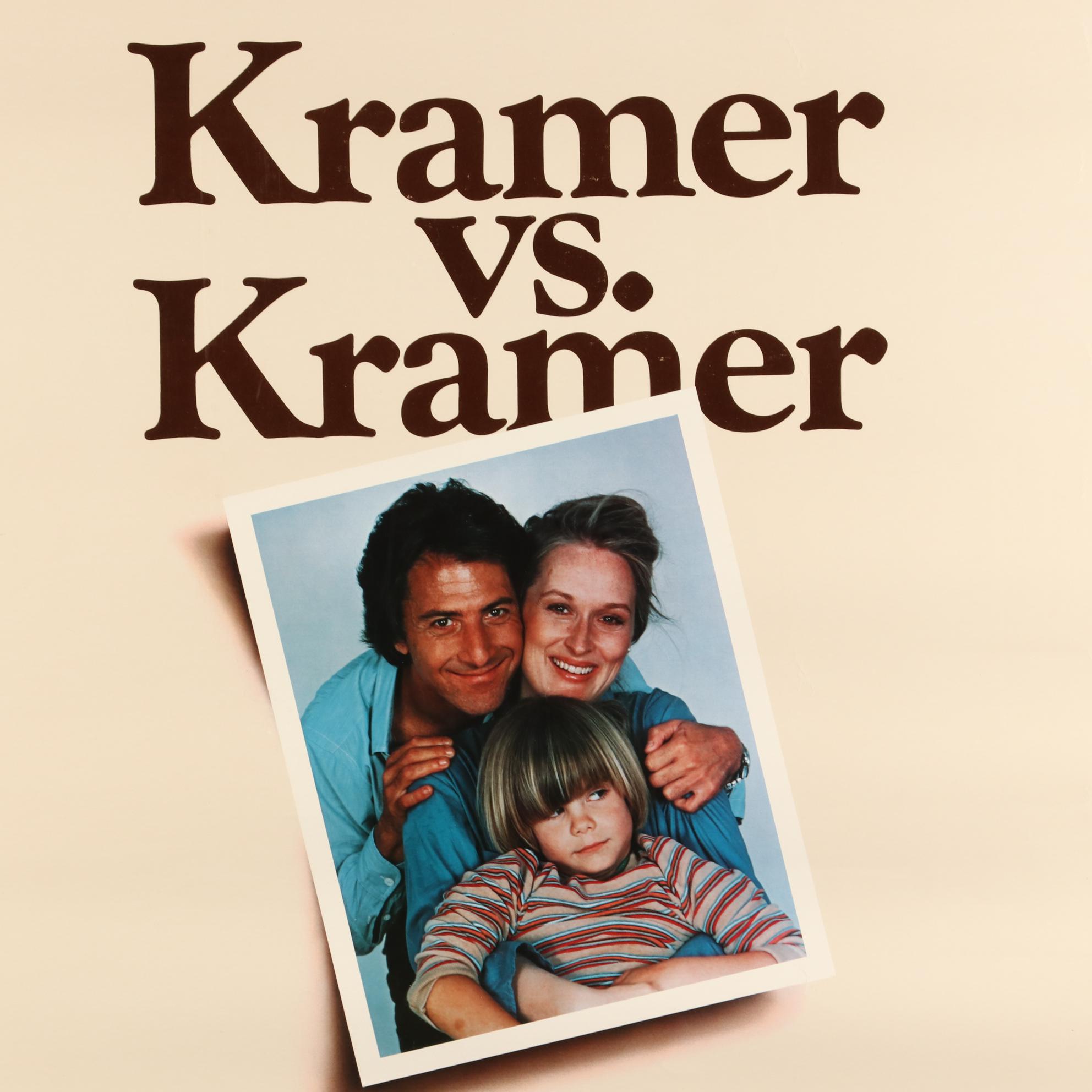 "Kramer vs. Kramer" Halftone Movie Poster, 1979