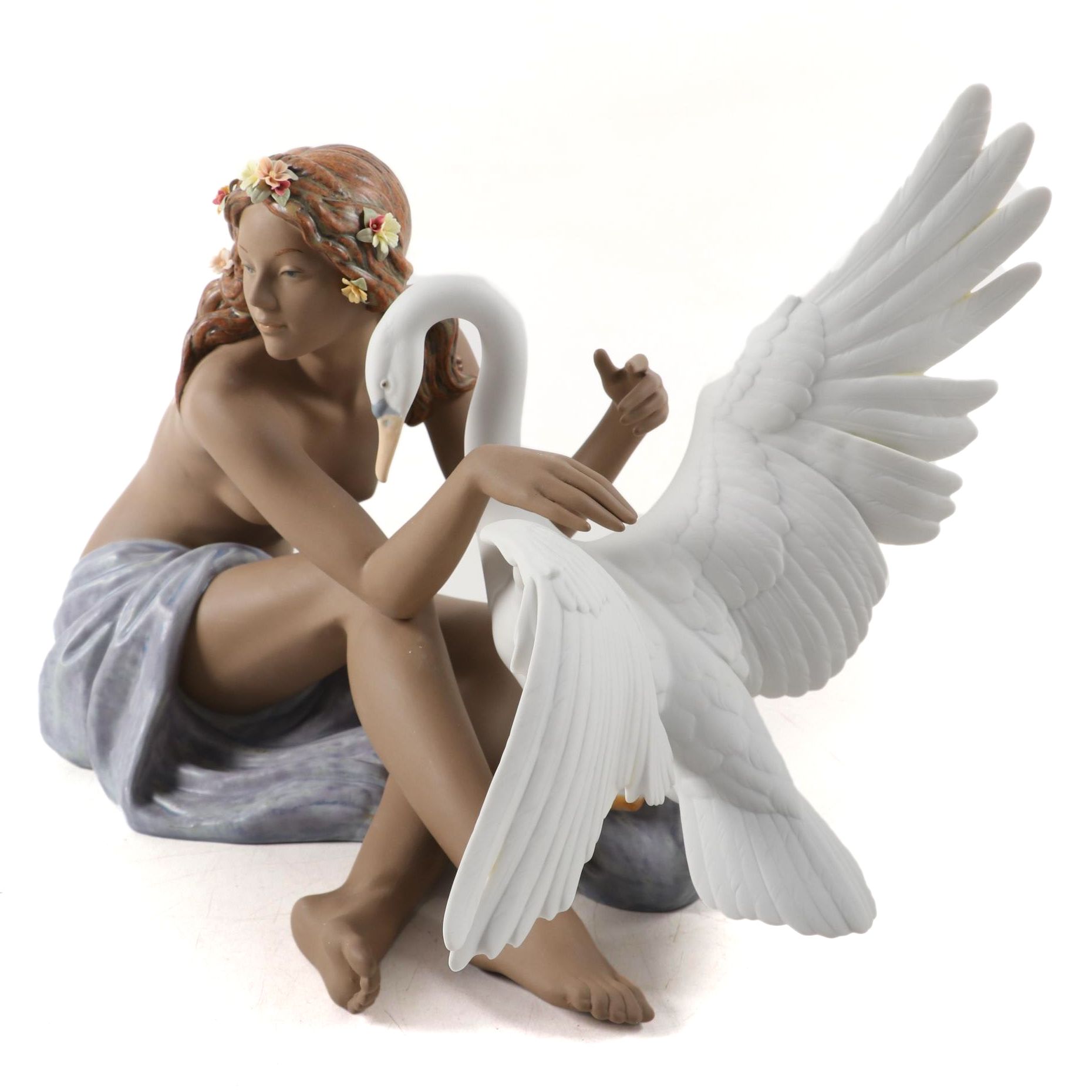 Lladró "Leda and the Swan" Porcelain Figurine, 2002