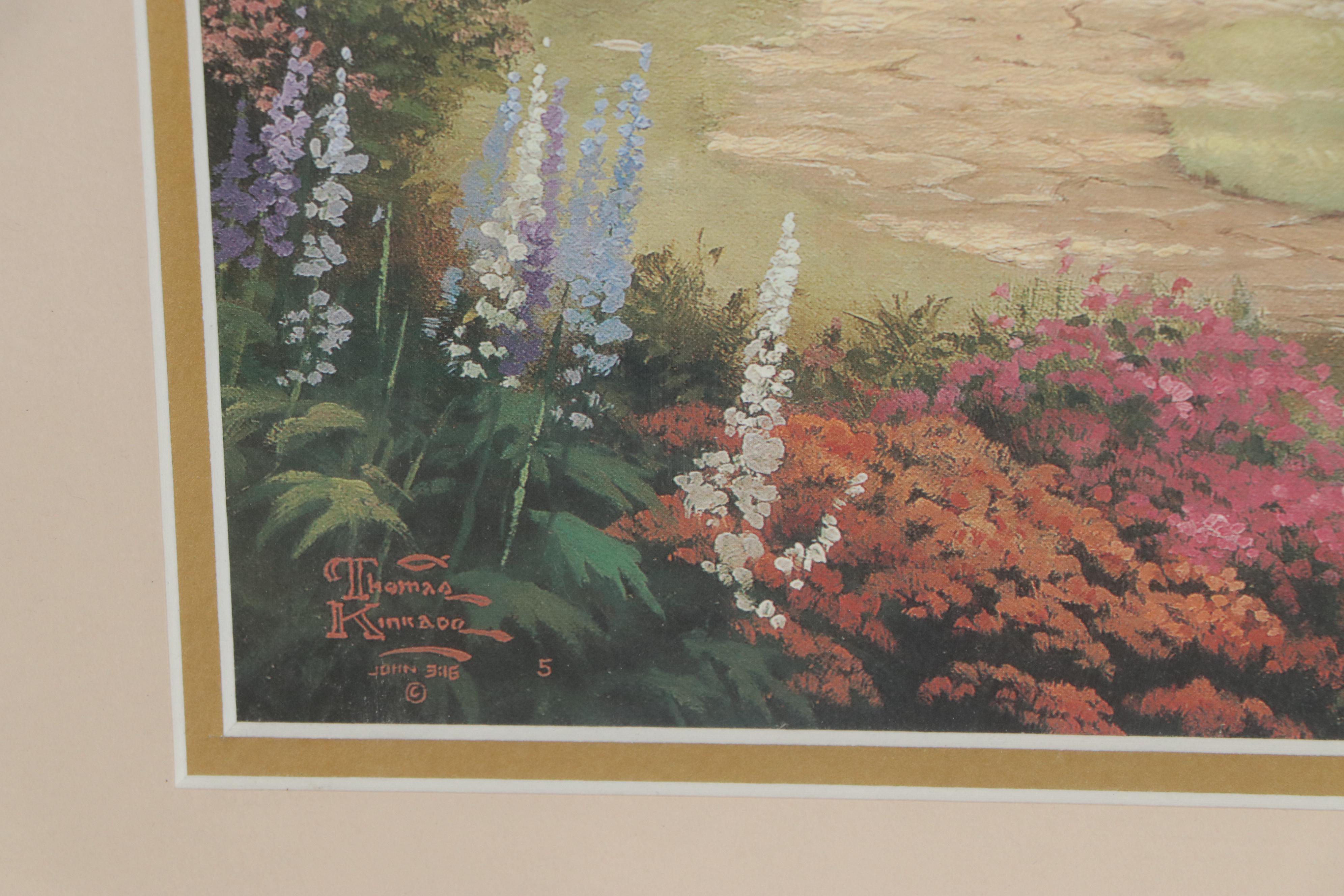 Offset Lithograph after Thomas Kinkade "Home is Where the Heart Is II"