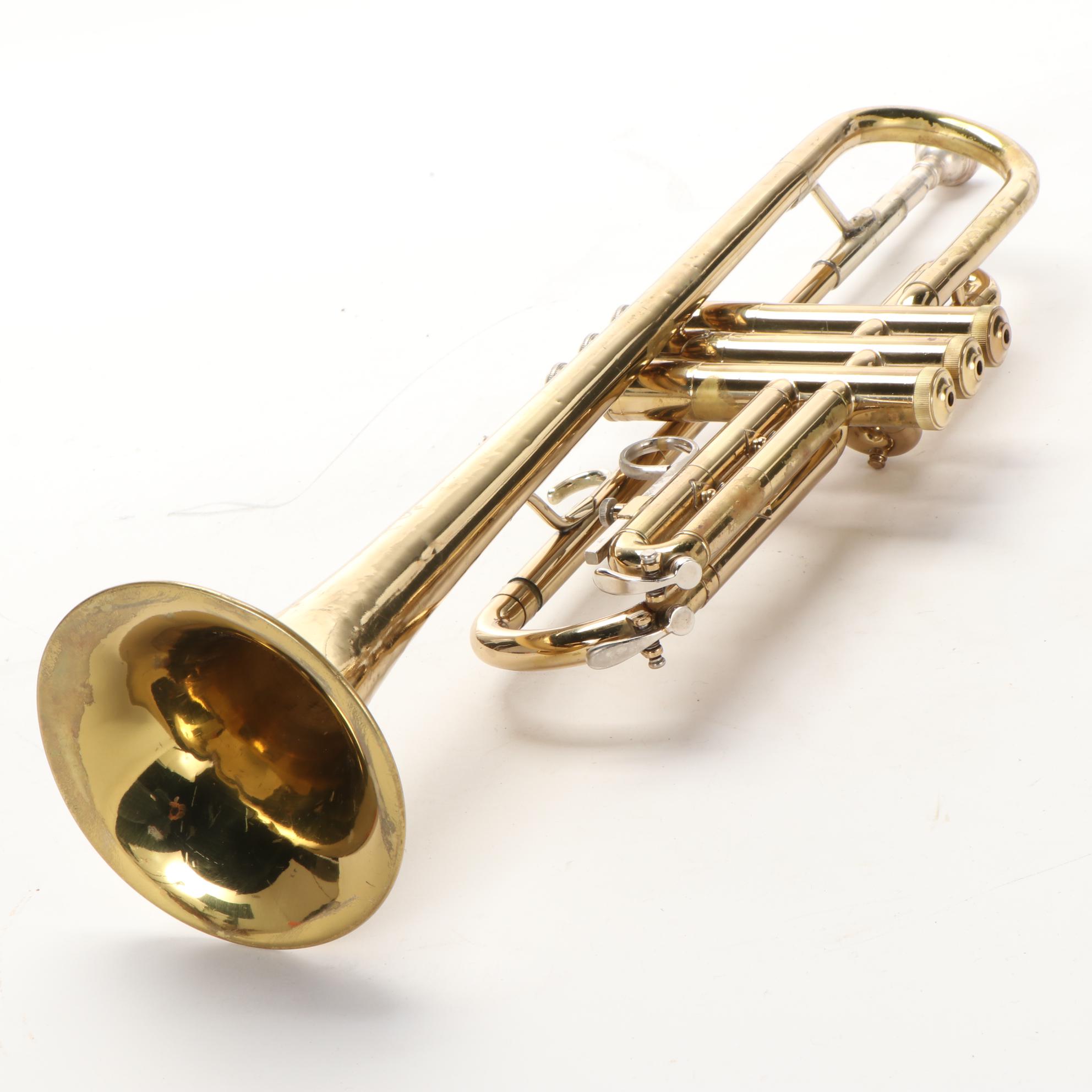 Buescher Aristocrat Brass Trumpet with Case