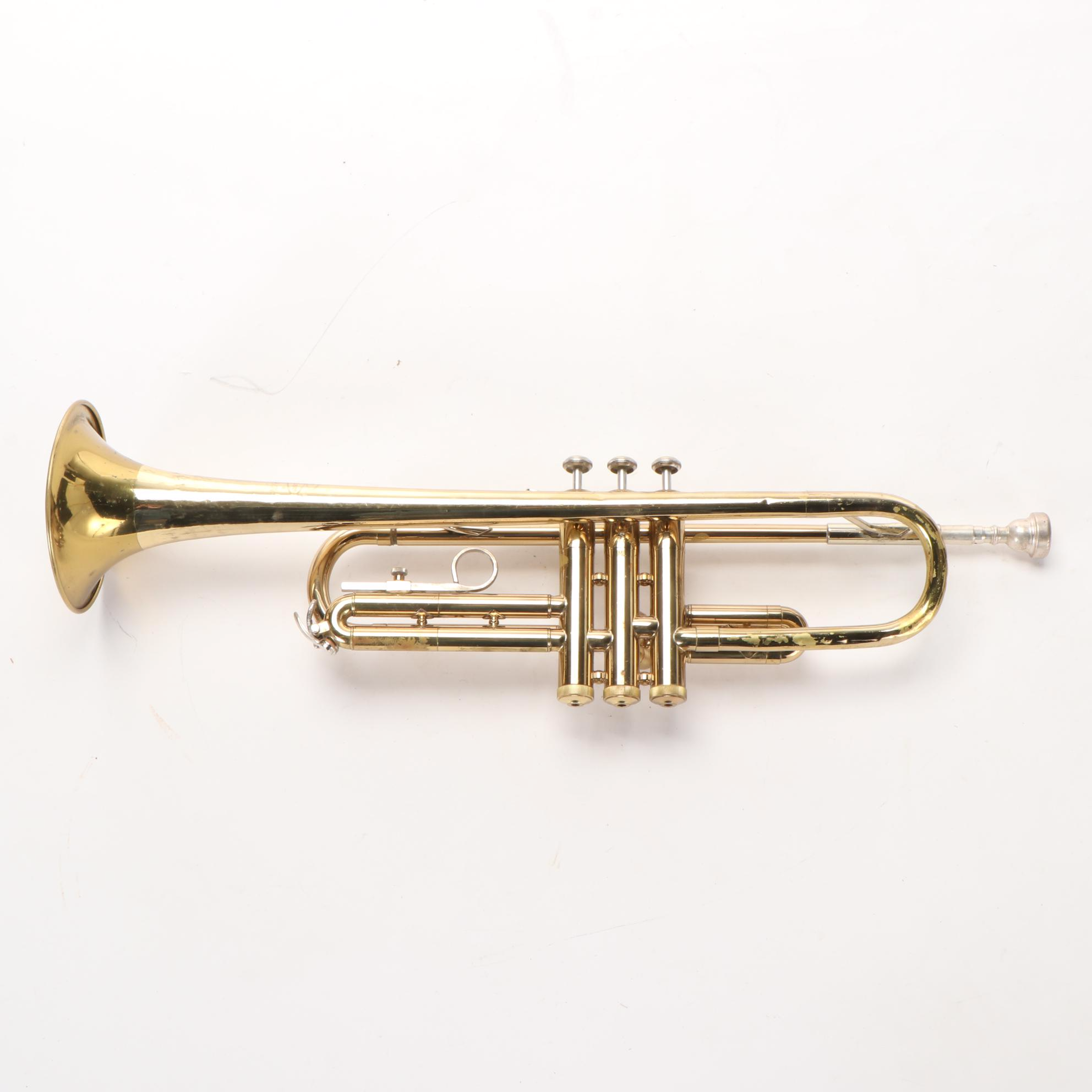 Buescher Aristocrat Brass Trumpet with Case