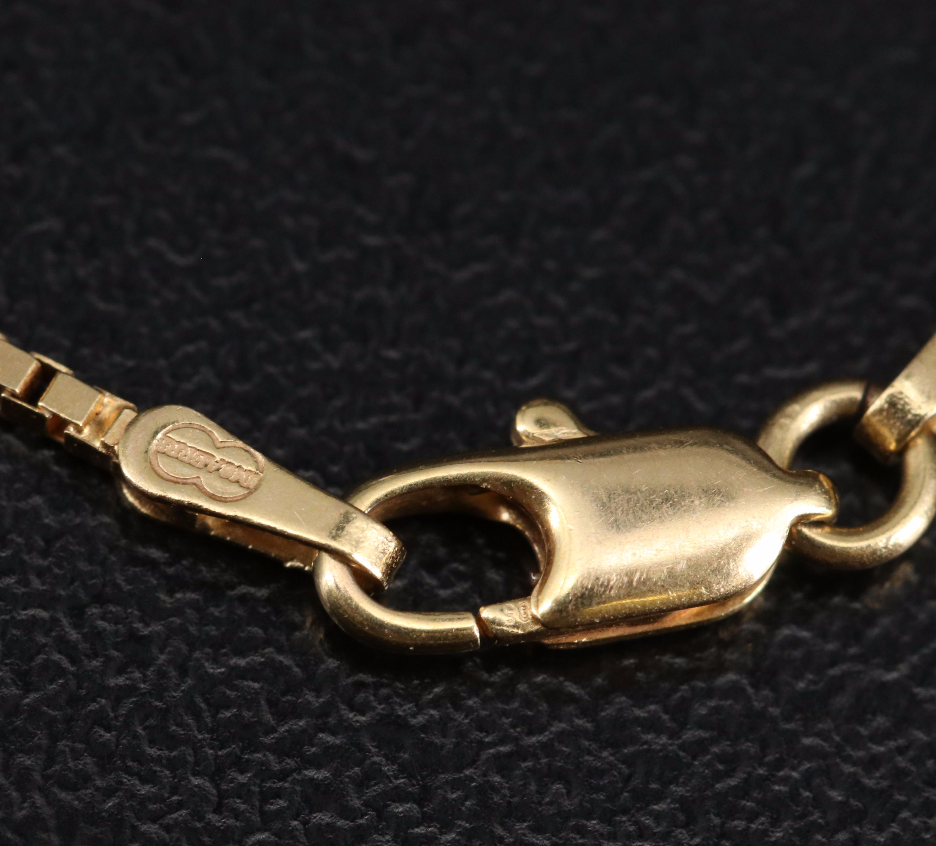 14K Box Chain