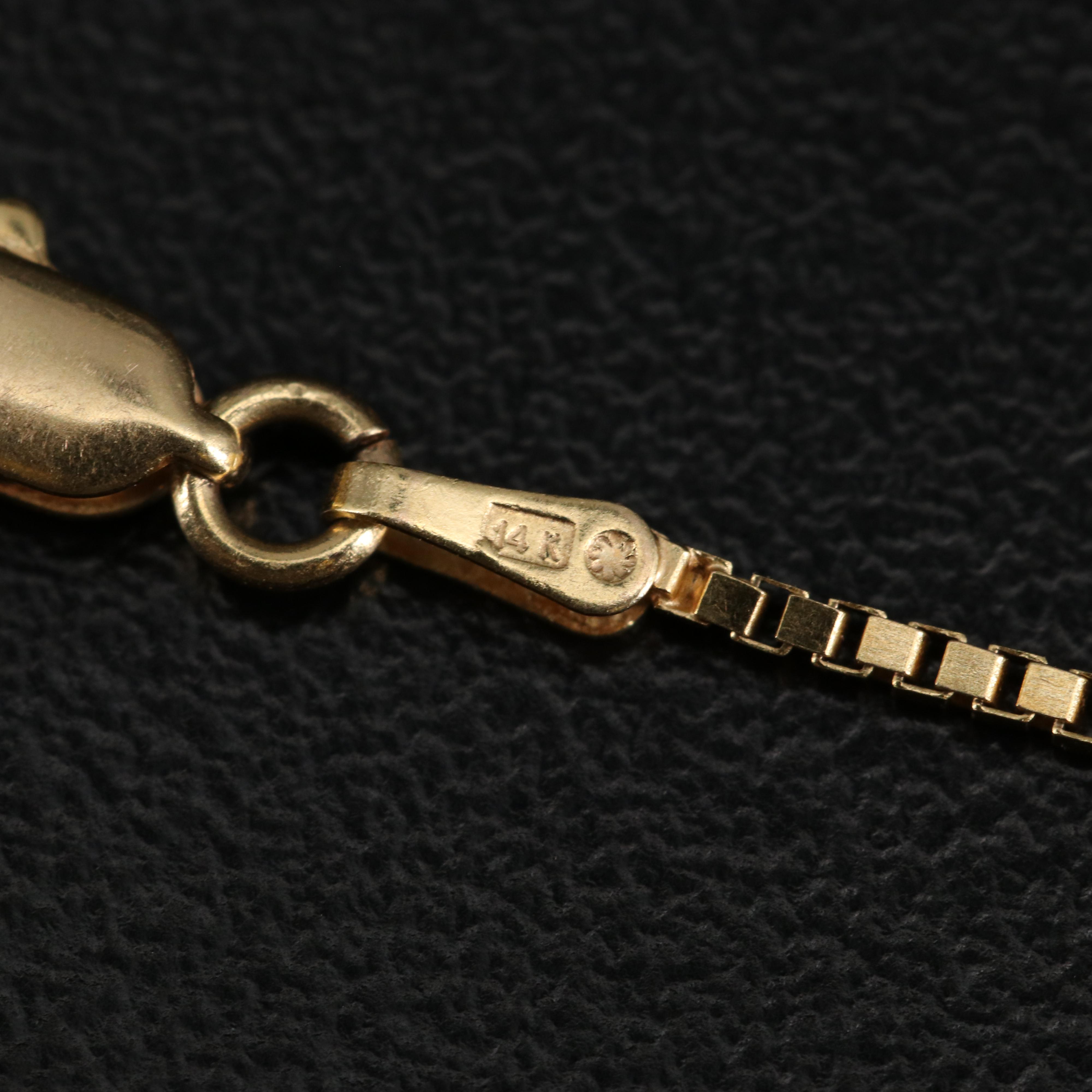 14K Box Chain