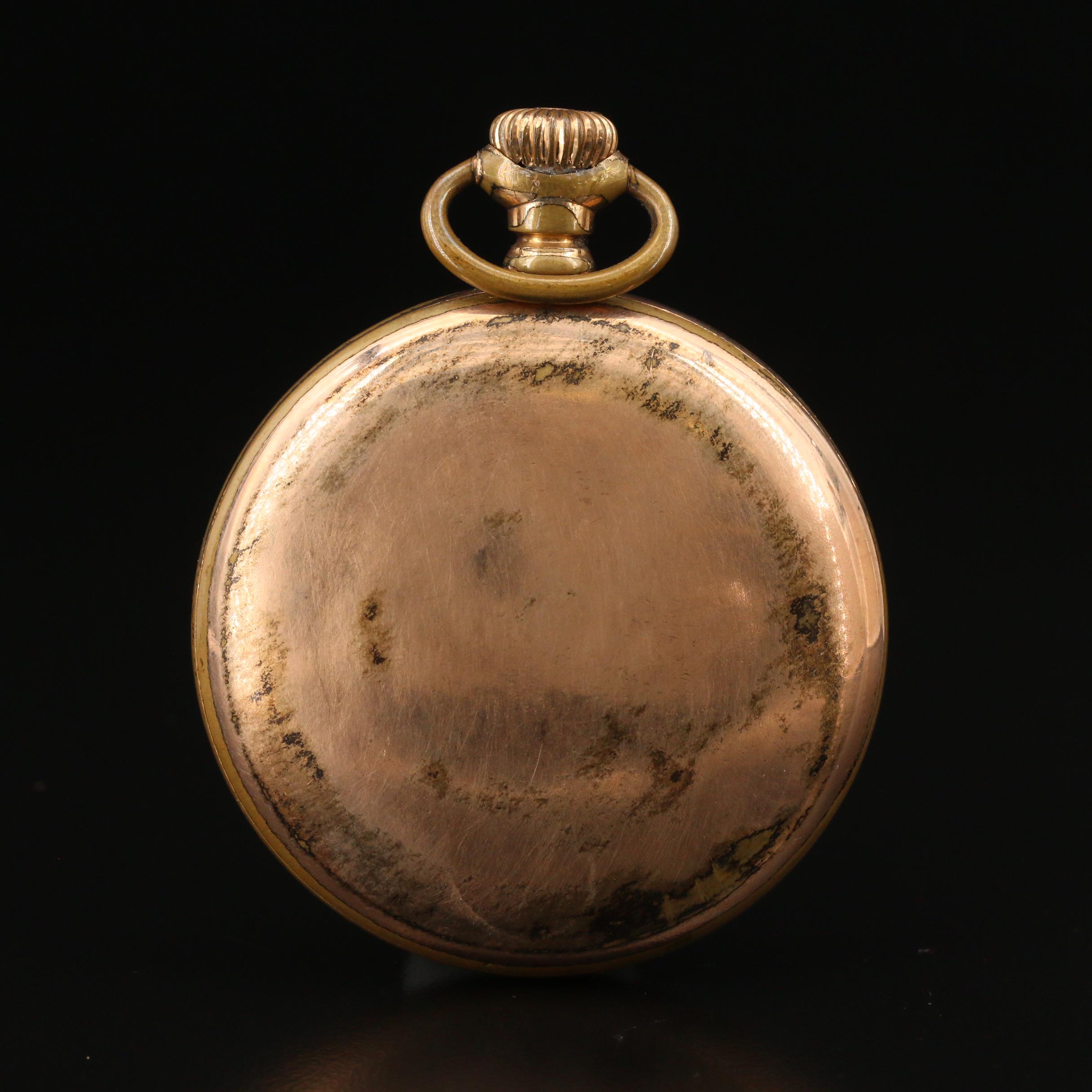 1903 Hamilton "The Banner" Railroad Grade Gold Filled Pocket Watch