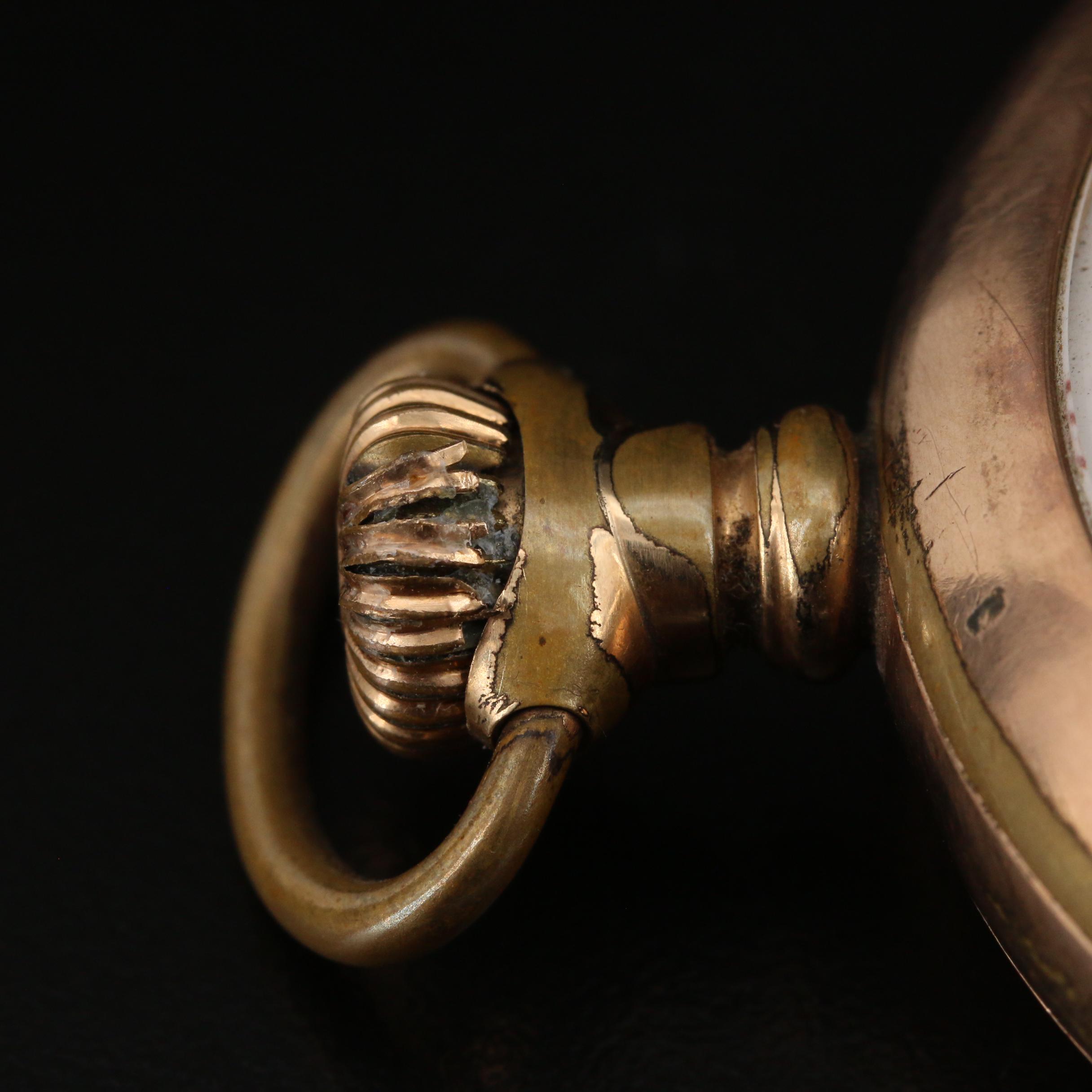 1903 Hamilton "The Banner" Railroad Grade Gold Filled Pocket Watch