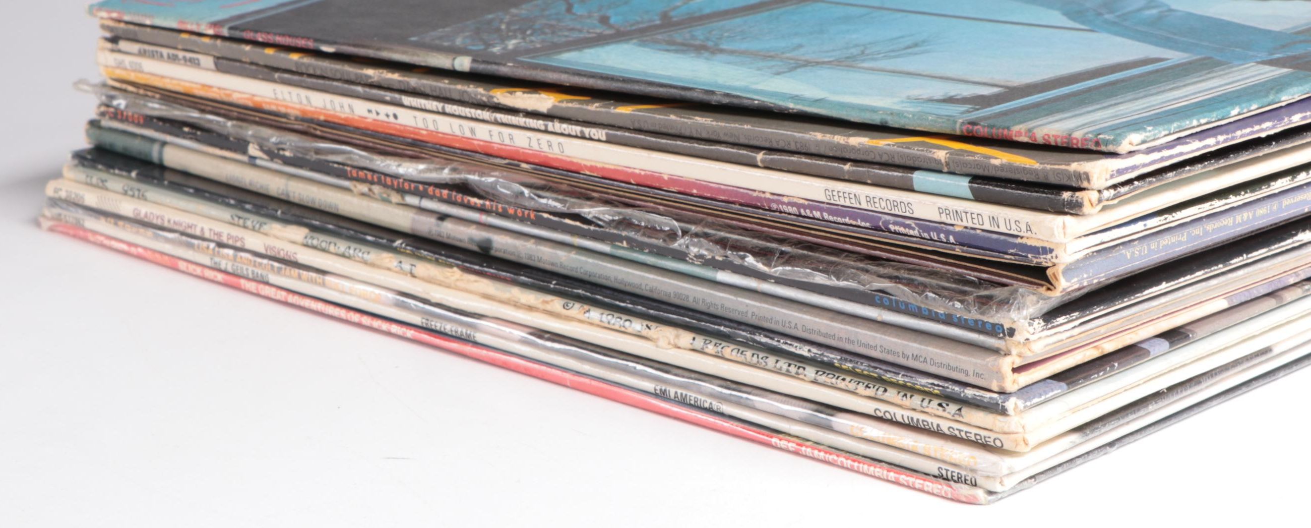 Whitney Houston, Elton John, Billy Joel and Other Vinyl Records