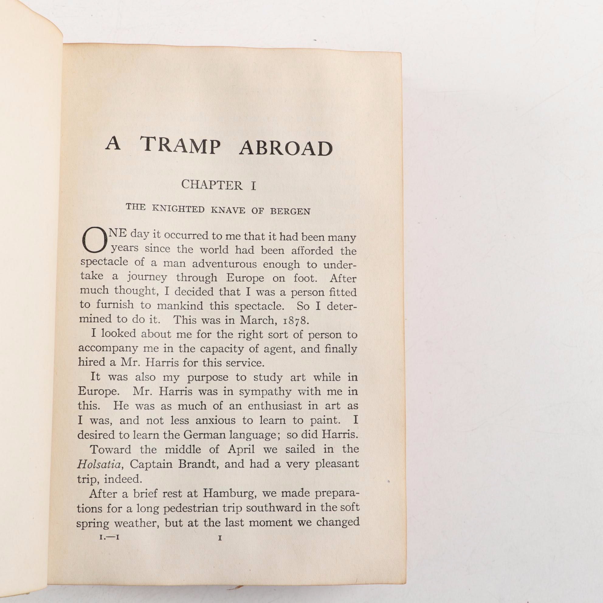 "The Complete Works of Mark Twain", 25 Volume Collection, Early 20th Century