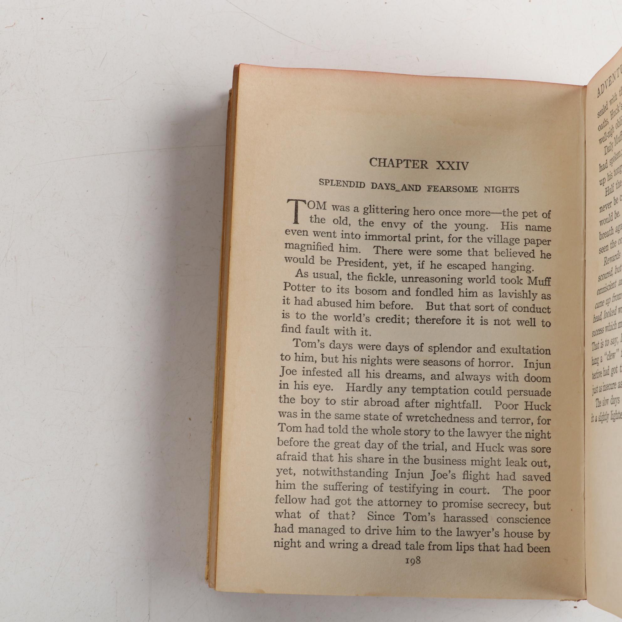 "The Complete Works of Mark Twain", 25 Volume Collection, Early 20th Century