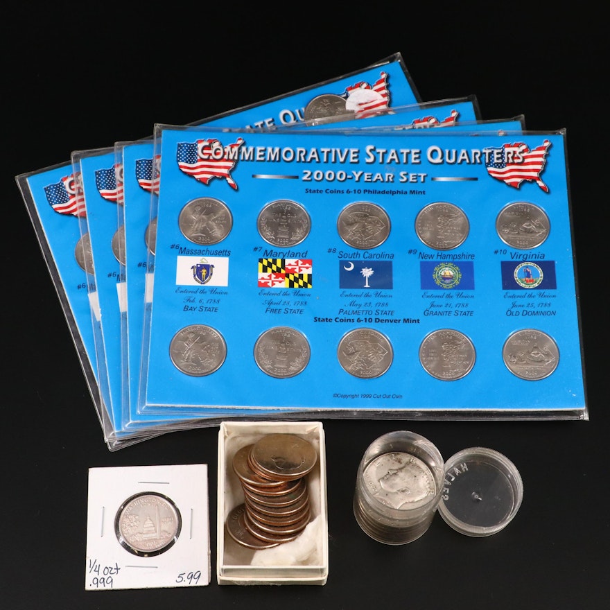 Assortment of Modern U.S. Coins and Sets