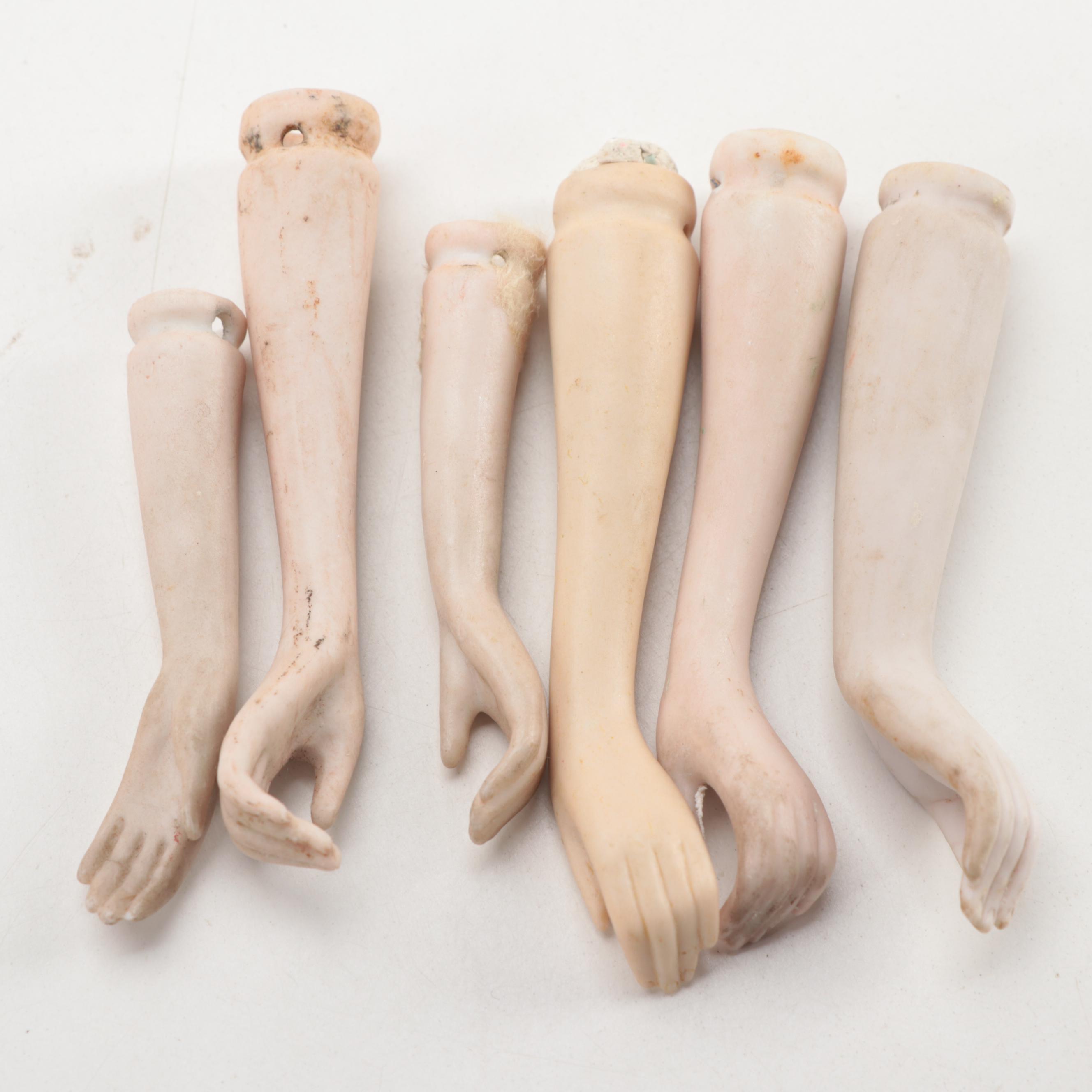 "Walking Wanda" Wind Up Doll with Additional Doll Parts, Vintage