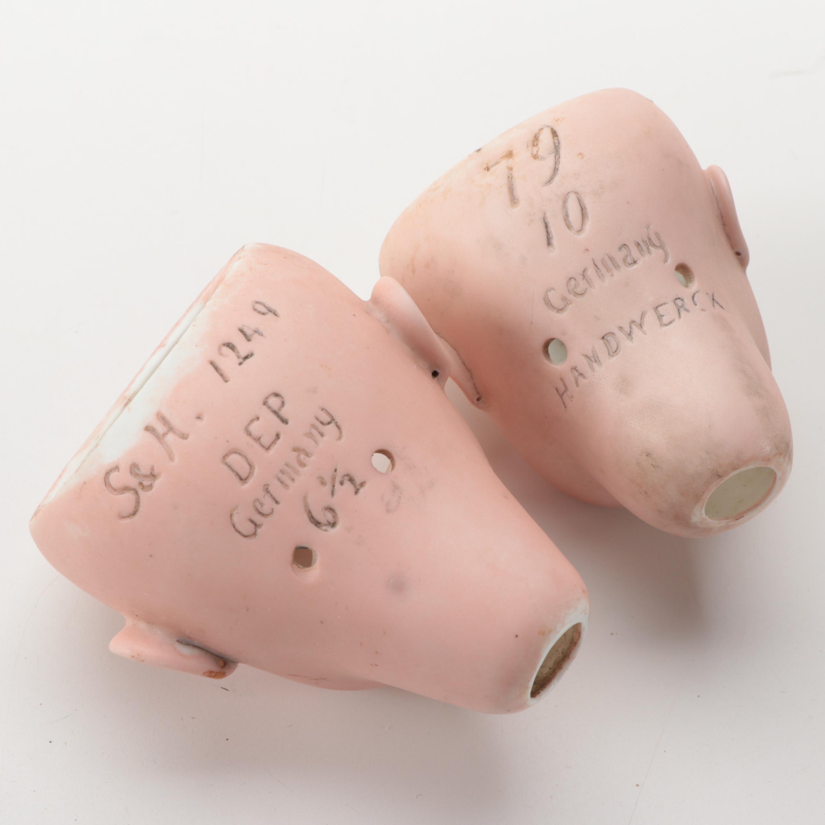 "Walking Wanda" Wind Up Doll with Additional Doll Parts, Vintage