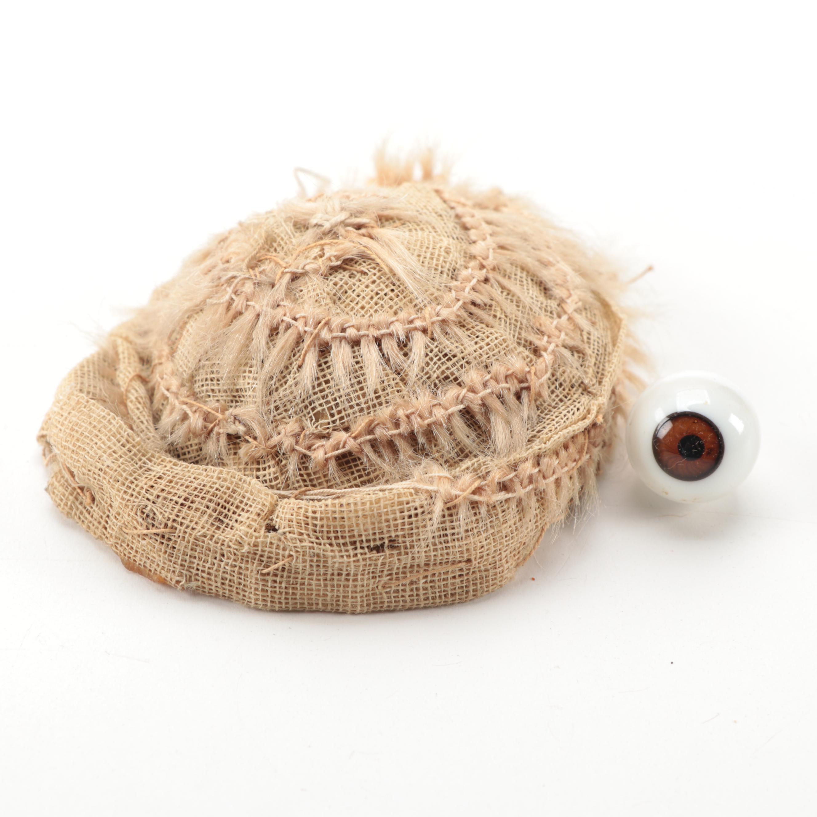 "Walking Wanda" Wind Up Doll with Additional Doll Parts, Vintage