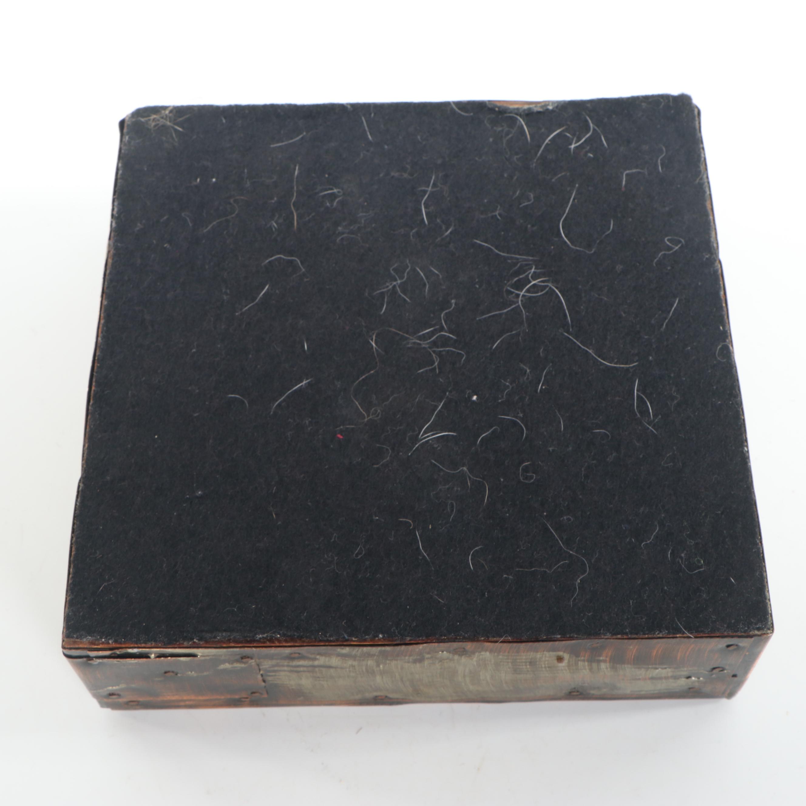 Paul Evans Copper-Plated Patchwork Ashtray