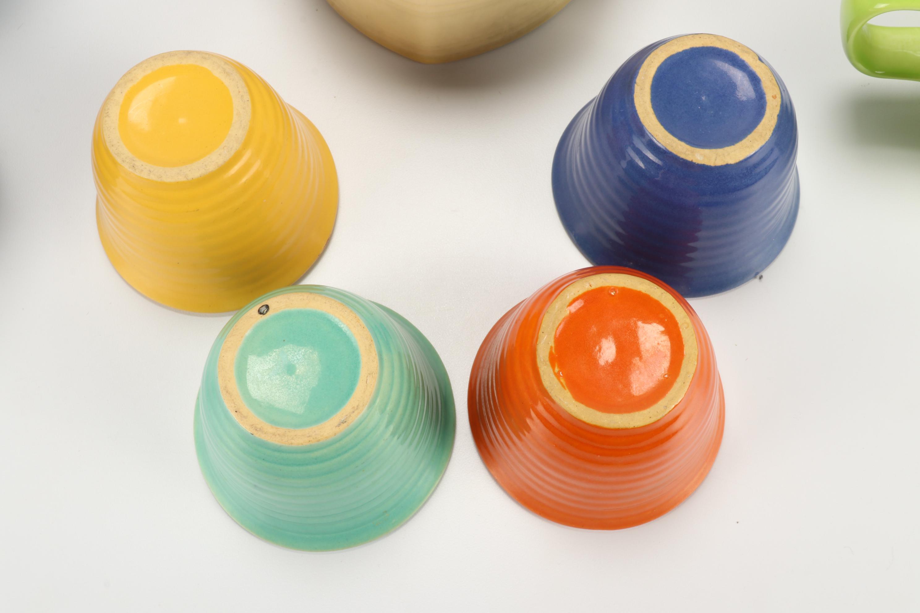 Homer Laughlin "Fiesta" Dinnerware and Other Table Accessories