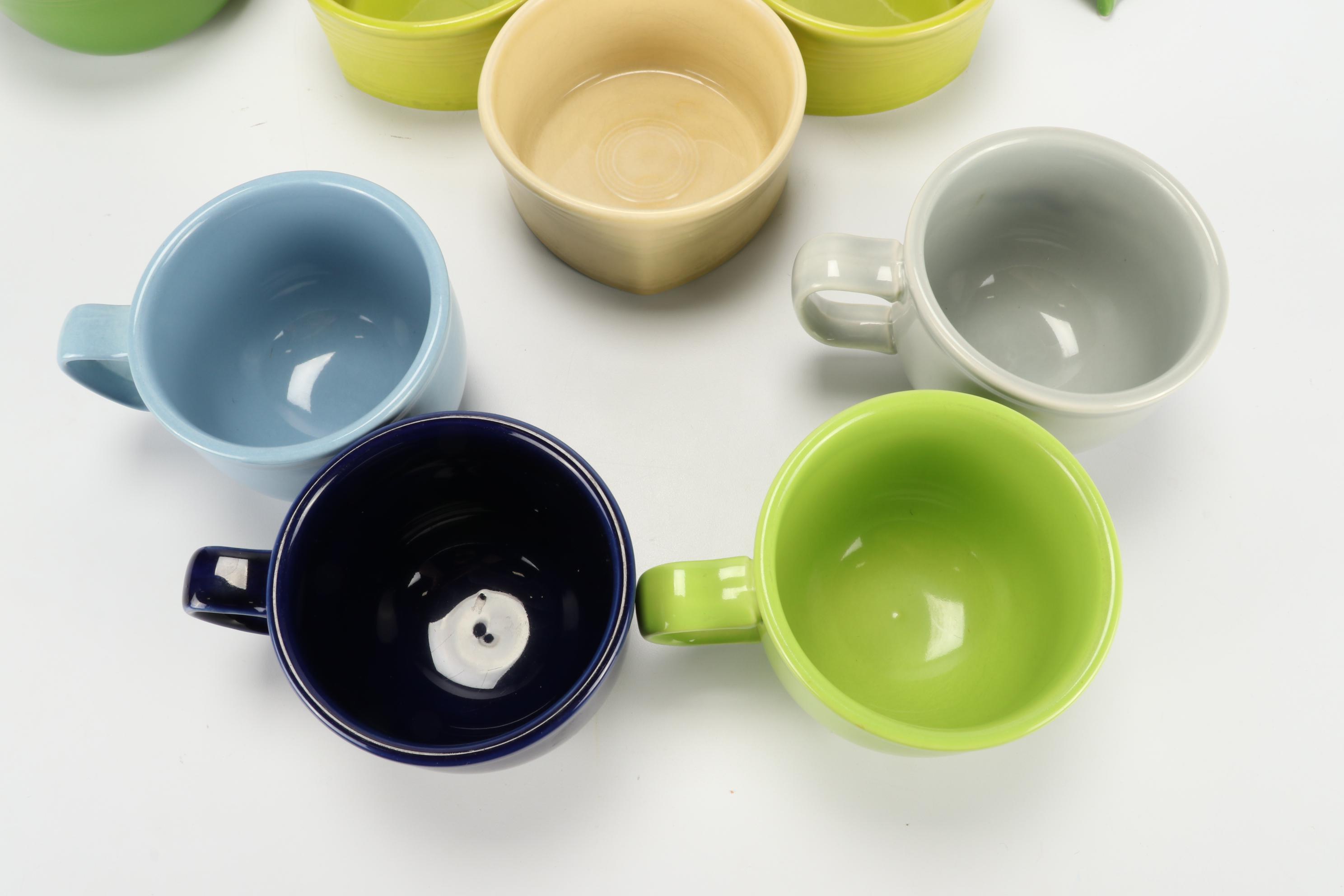 Homer Laughlin "Fiesta" Dinnerware and Other Table Accessories