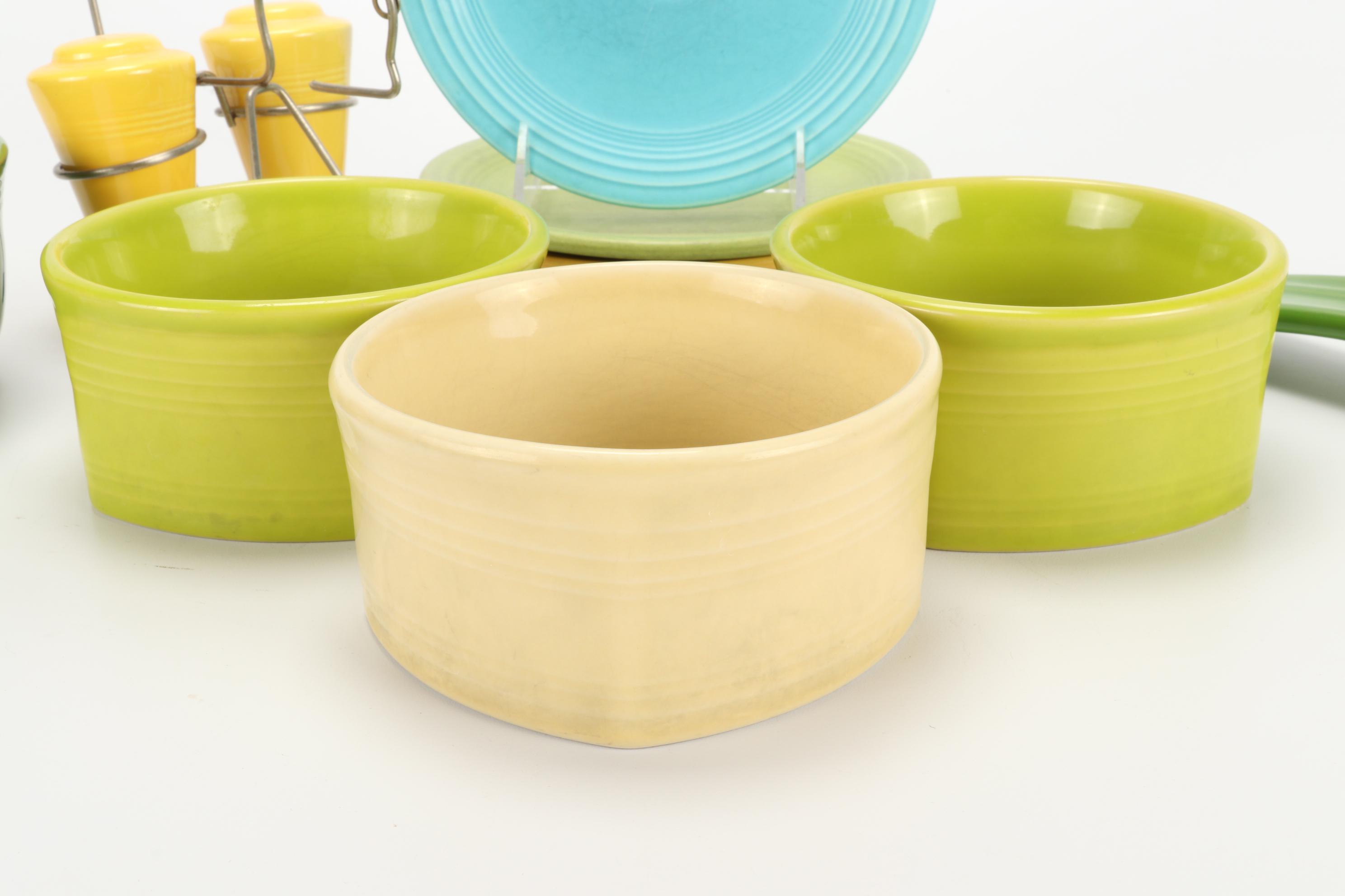 Homer Laughlin "Fiesta" Dinnerware and Other Table Accessories