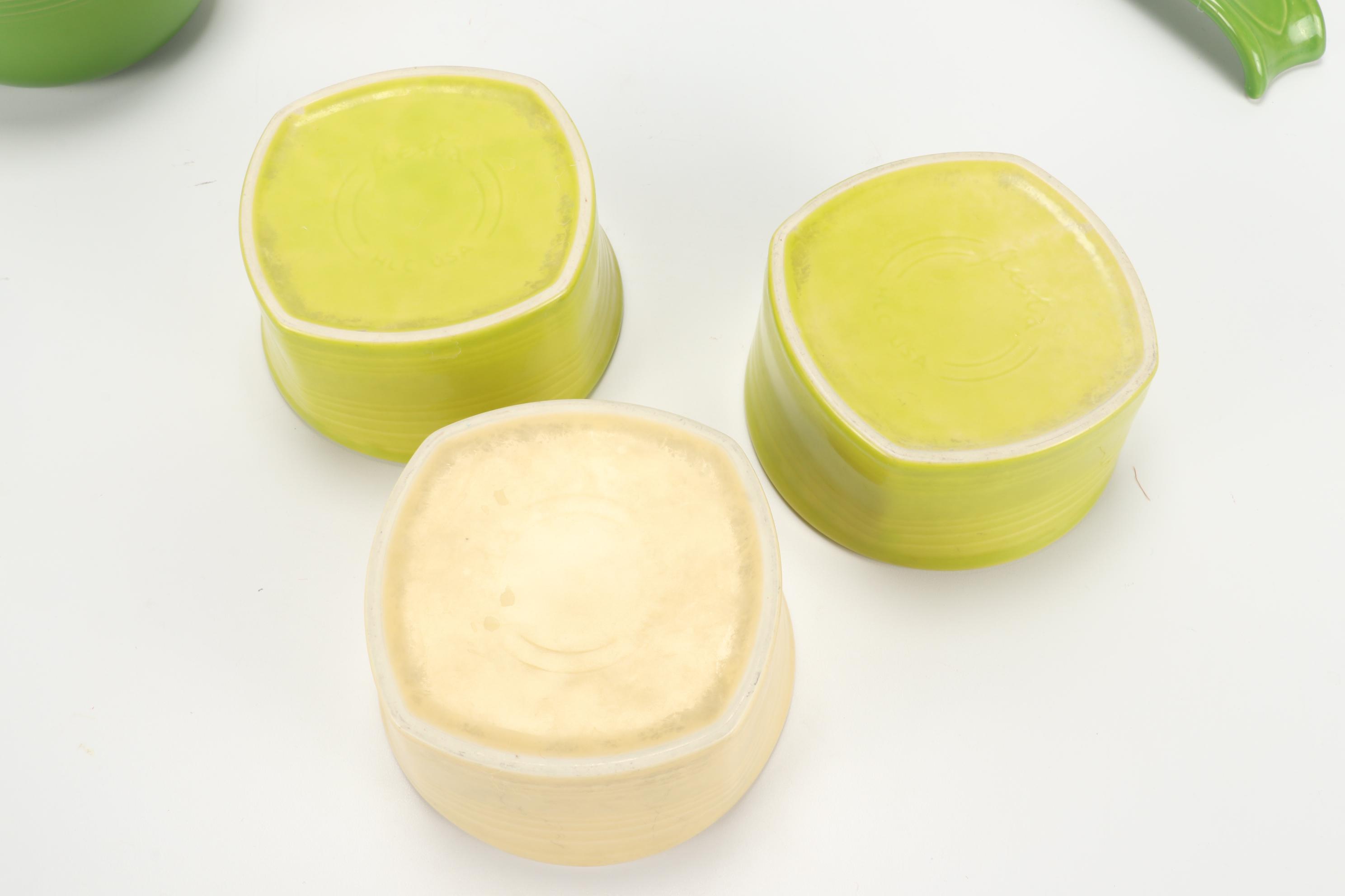 Homer Laughlin "Fiesta" Dinnerware and Other Table Accessories