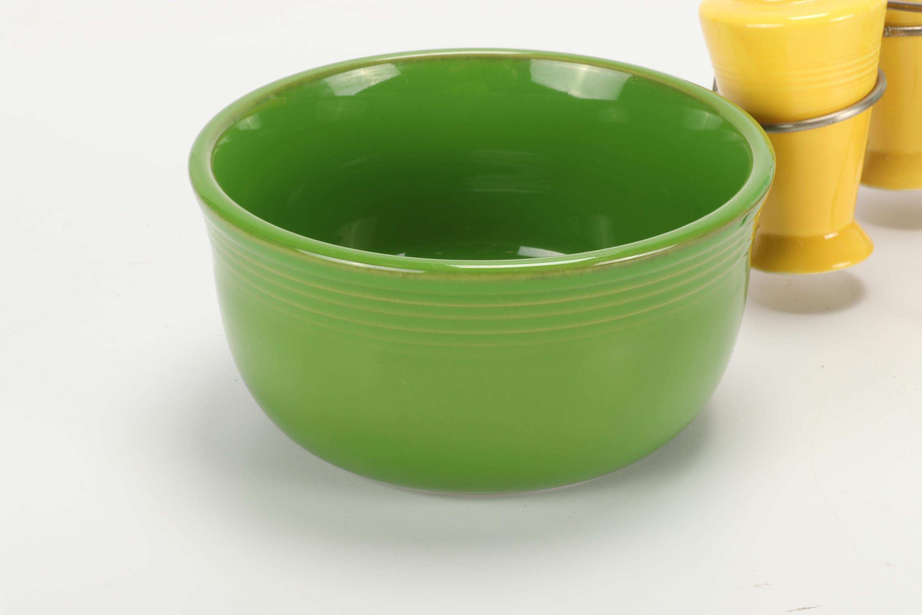 Homer Laughlin "Fiesta" Dinnerware and Other Table Accessories