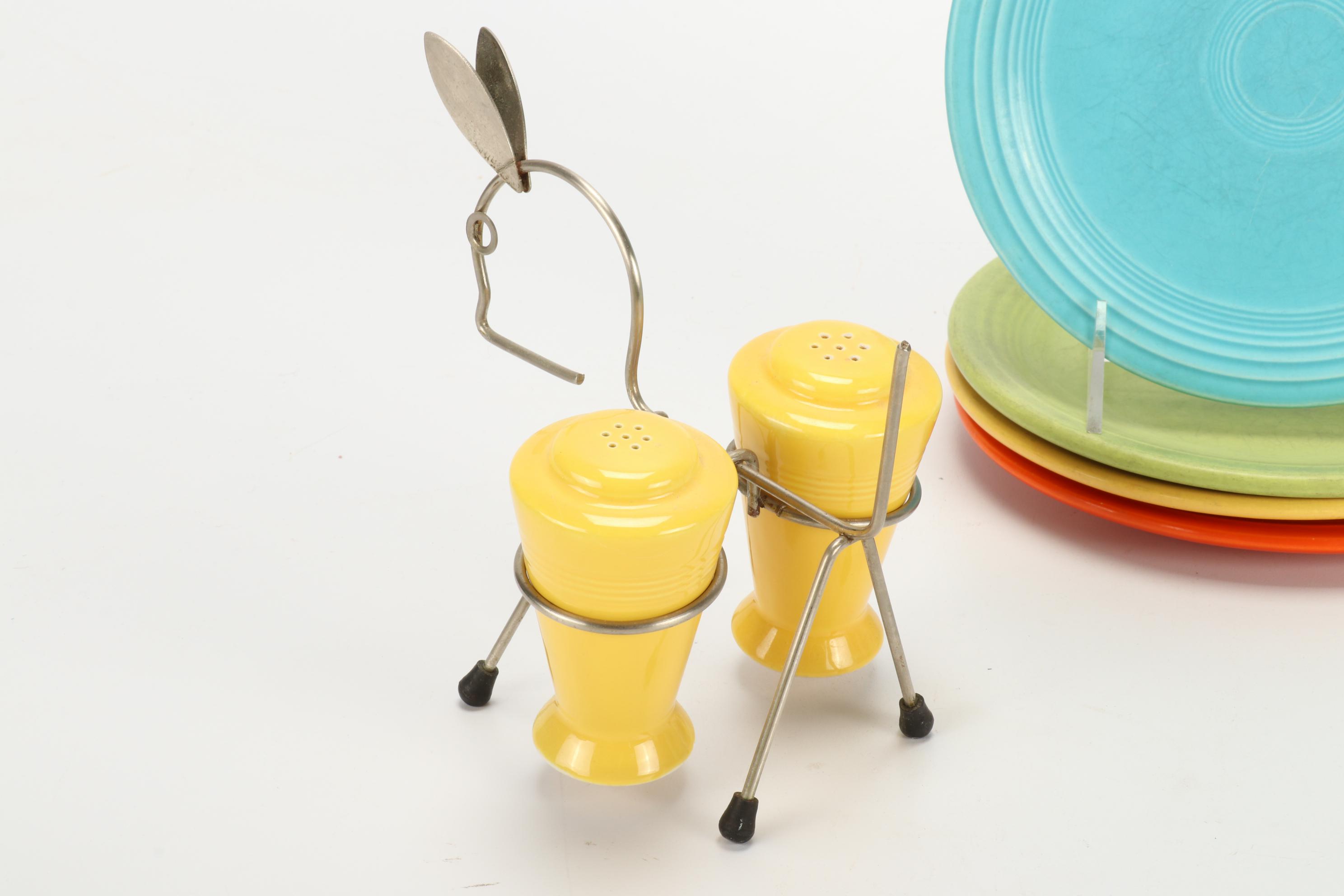 Homer Laughlin "Fiesta" Dinnerware and Other Table Accessories