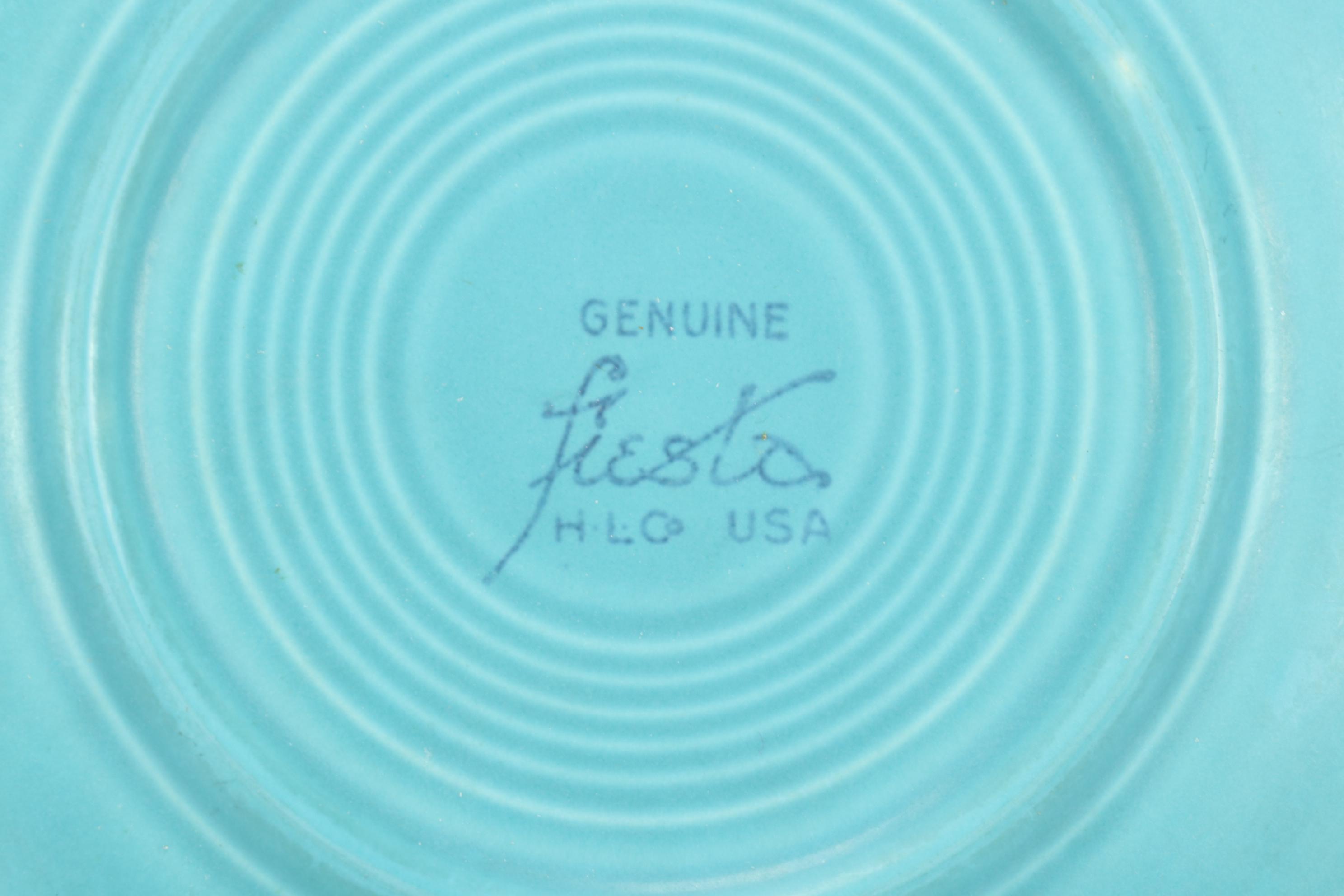 Homer Laughlin "Fiesta" Dinnerware and Other Table Accessories