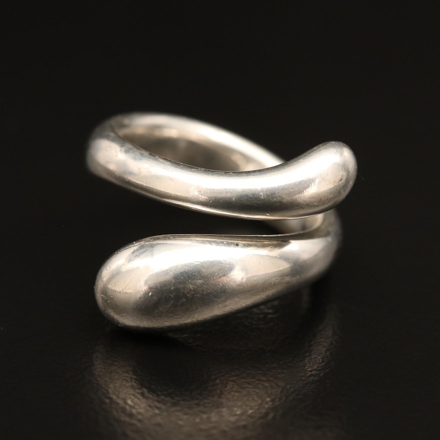 Elsa Peretti for Tiffany & Co. Sterling Silver Tear Drop Ring