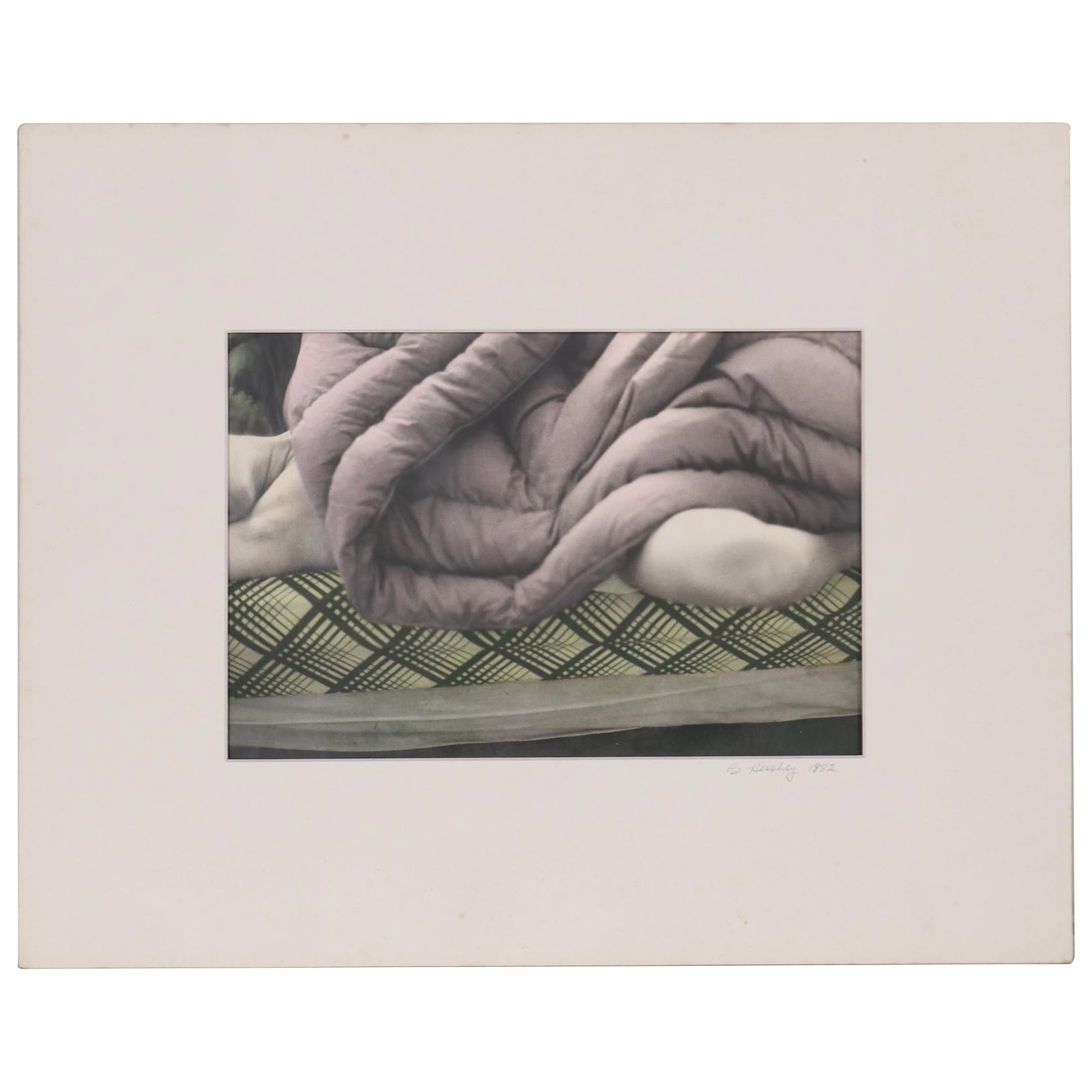 Barbara Hershey Figural Cliché Verre Photograph, 1982