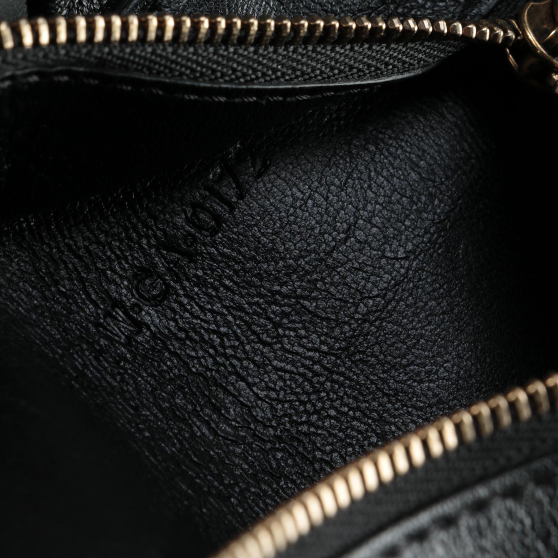 Céline Vertical Cabas Tote Bag in Black Leather and Dyed Shearling Fur