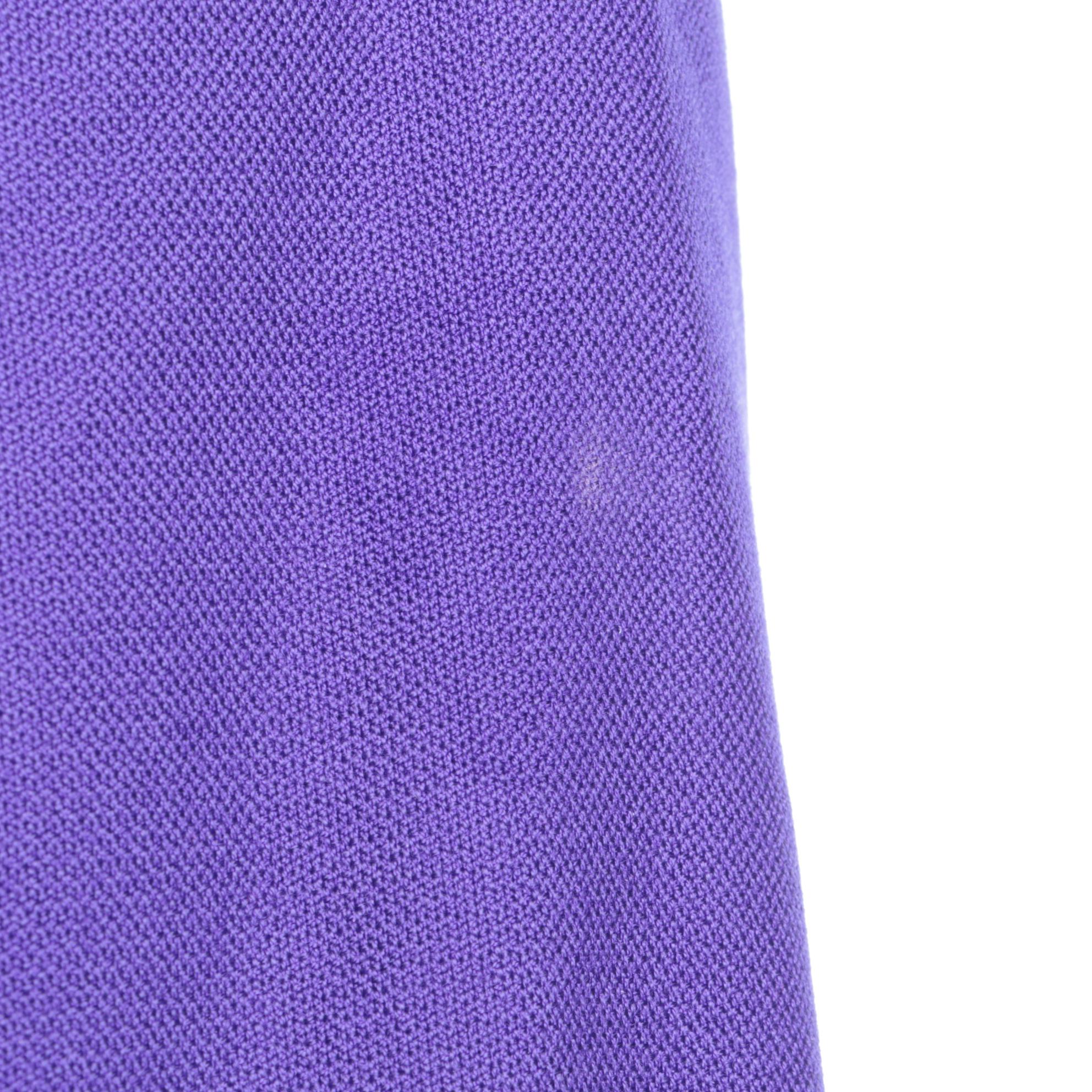 Ralph Lauren Purple Label Double-Breasted Purple Cashmere Jacket